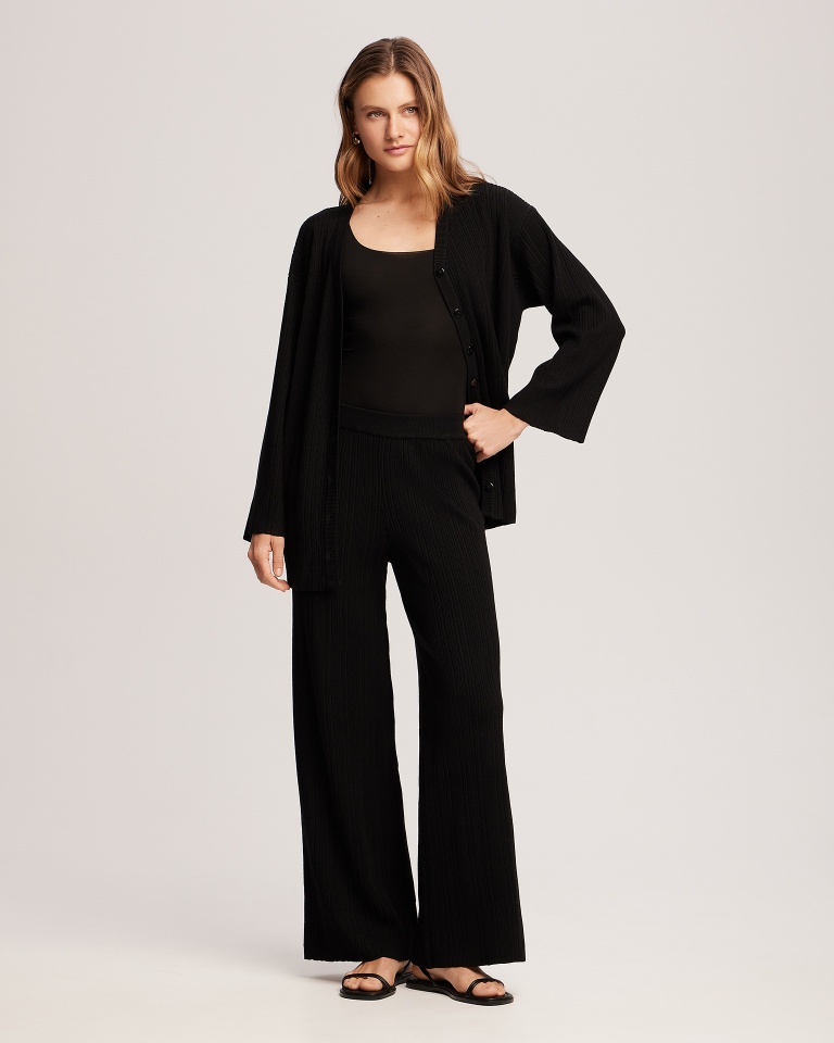 Брючный костюм 011403 Black Tobeblossom