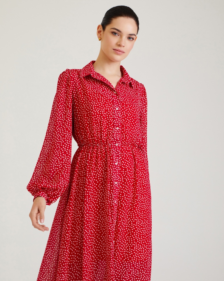 Платье 101531 Red Tobeblossom