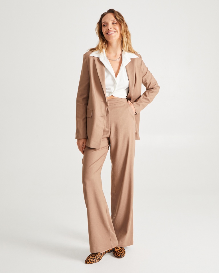 Брюки 041371 Brown Tobeblossom