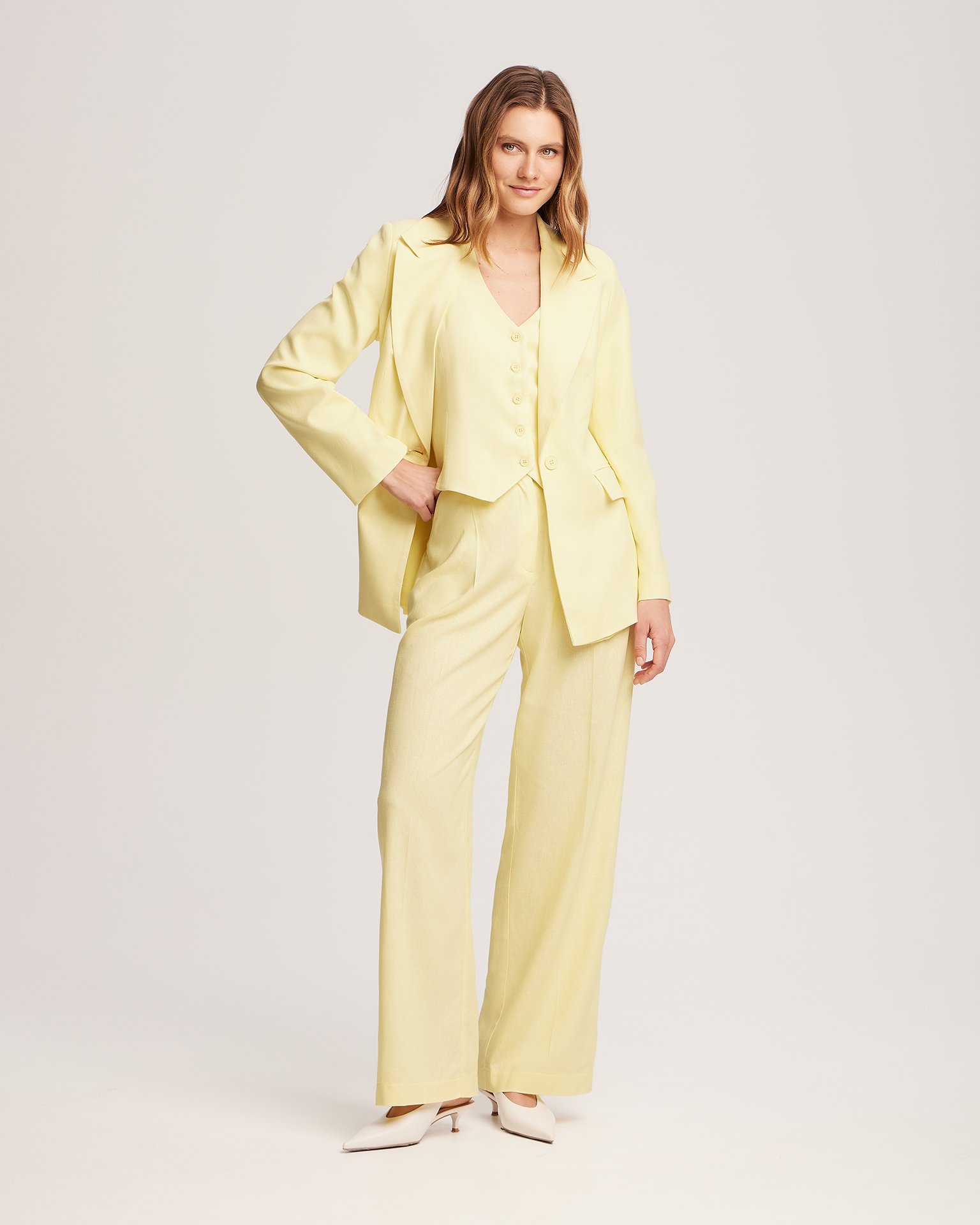 Брюки 041411 Yellow Tobeblossom
