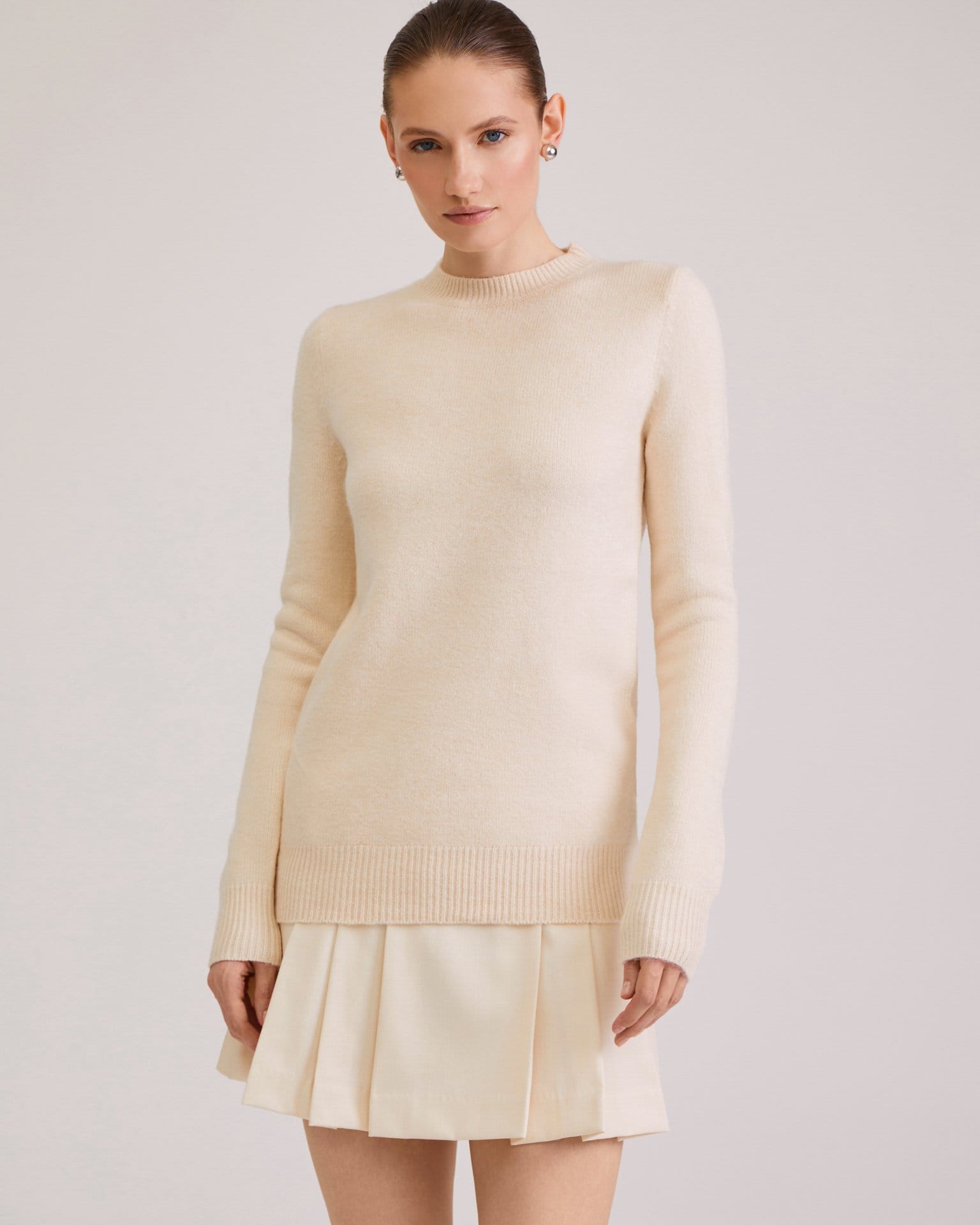 Джемпер прямого кроя