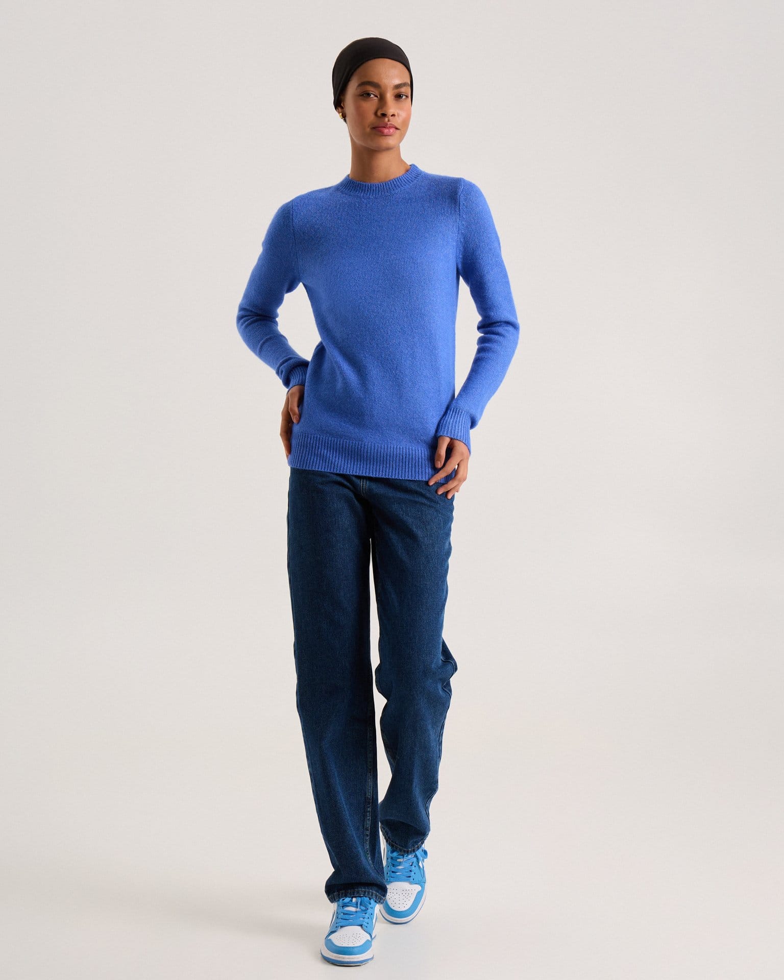 Джемпер прямого кроя