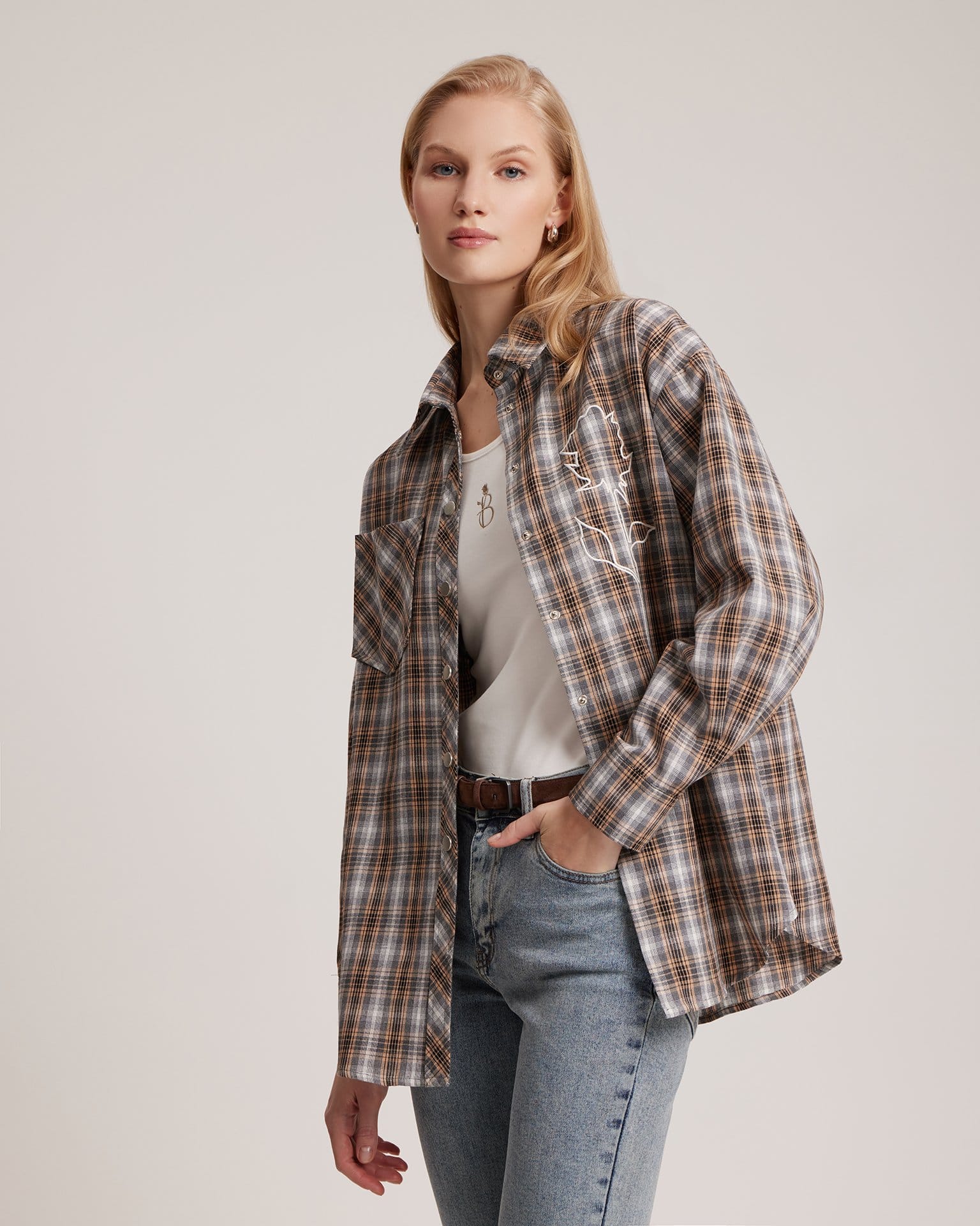 Клетчатая рубашка