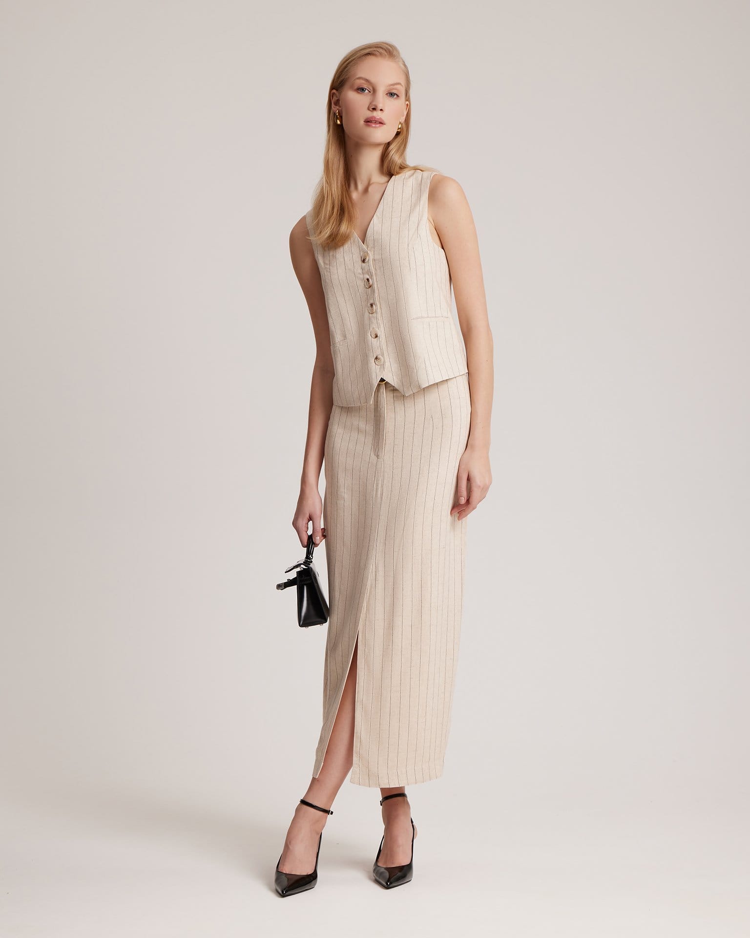 Льняная юбка