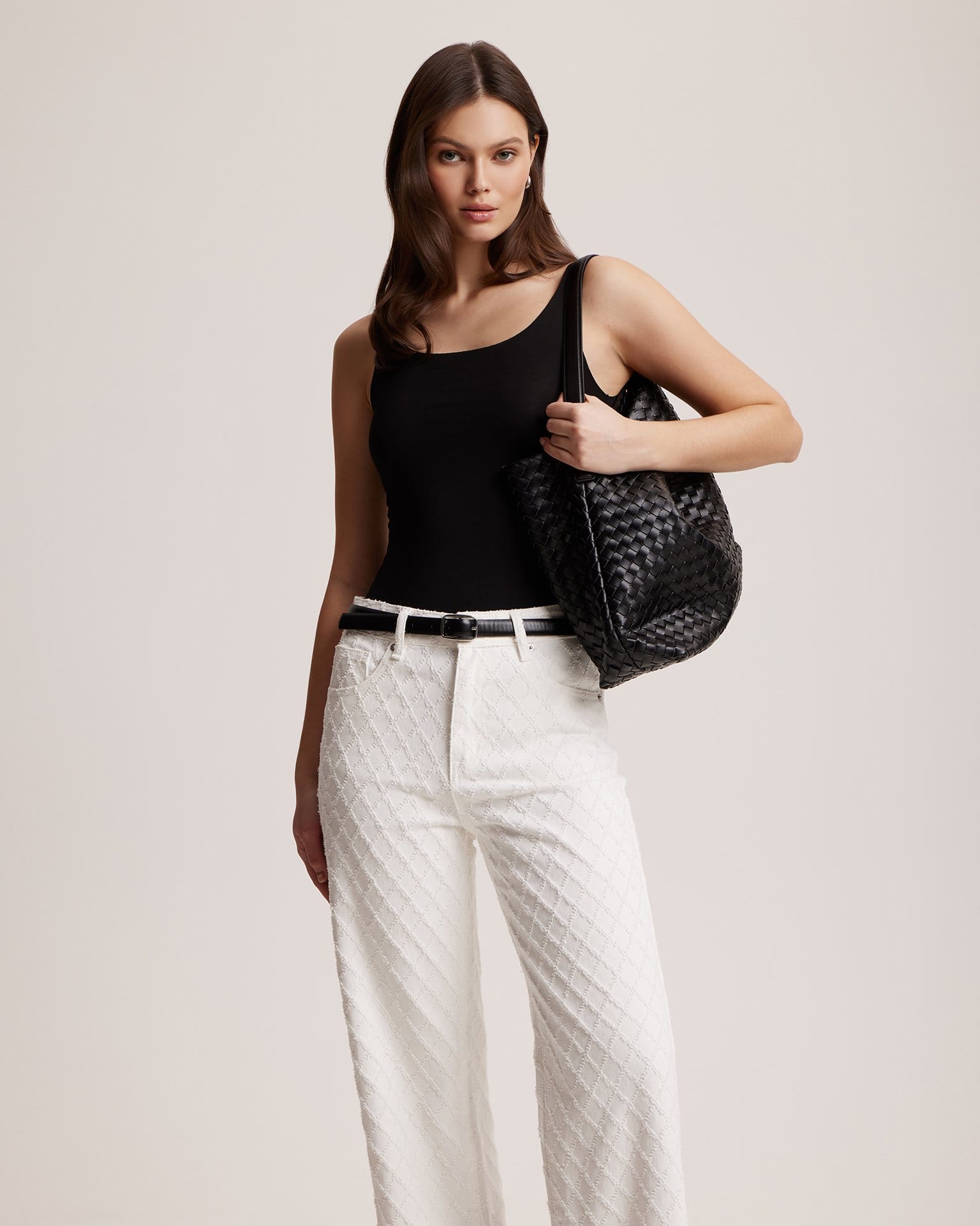 Фактурные джинсы