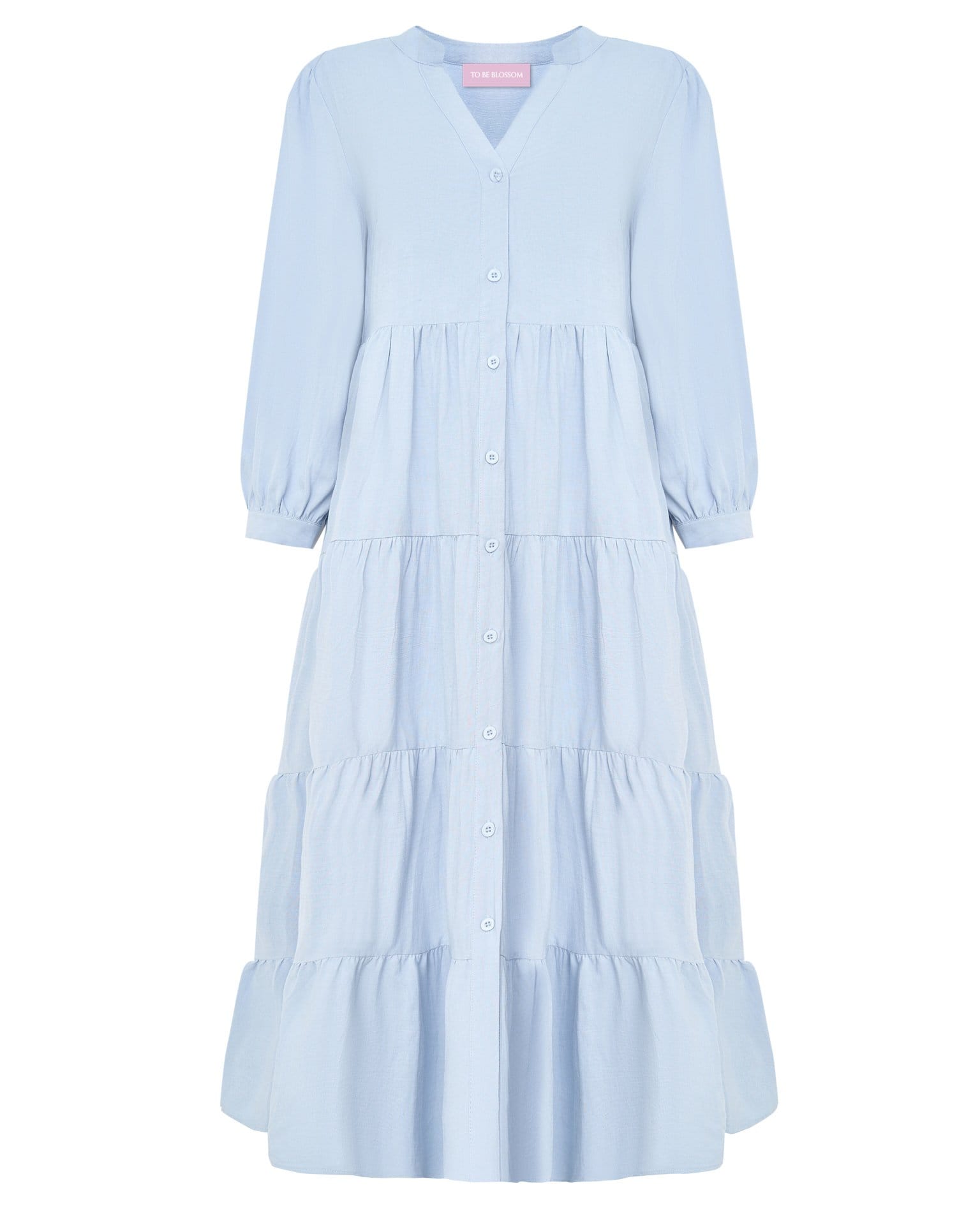 Платье миди свободное