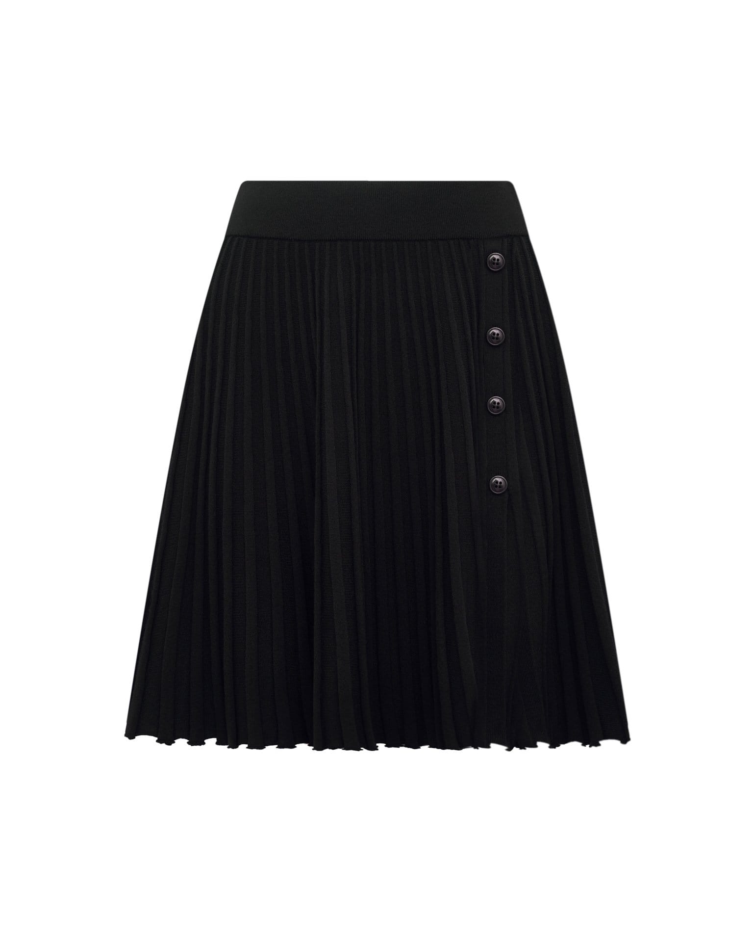 Трикотажная мини-юбка