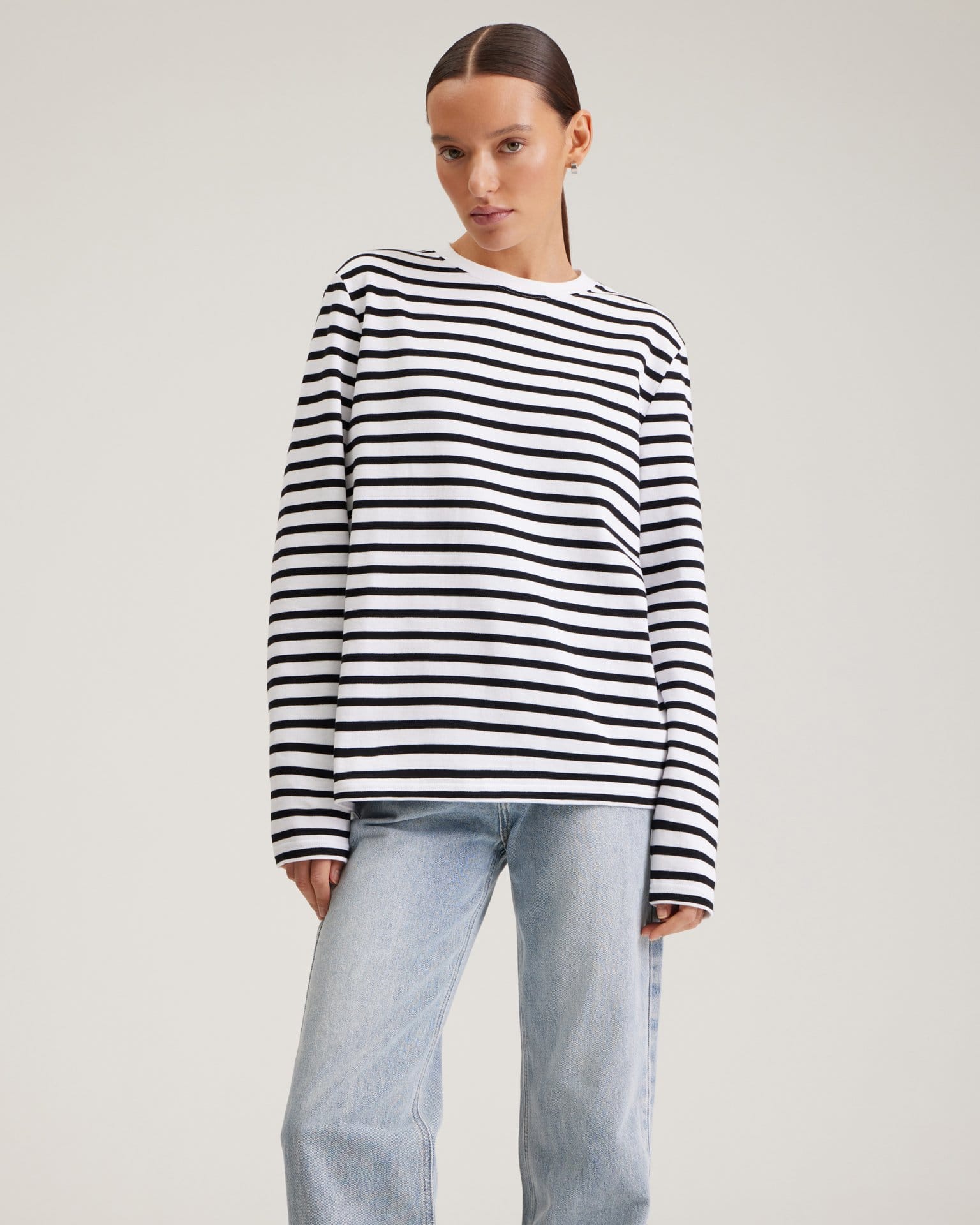 Лонгслив-тельняшка