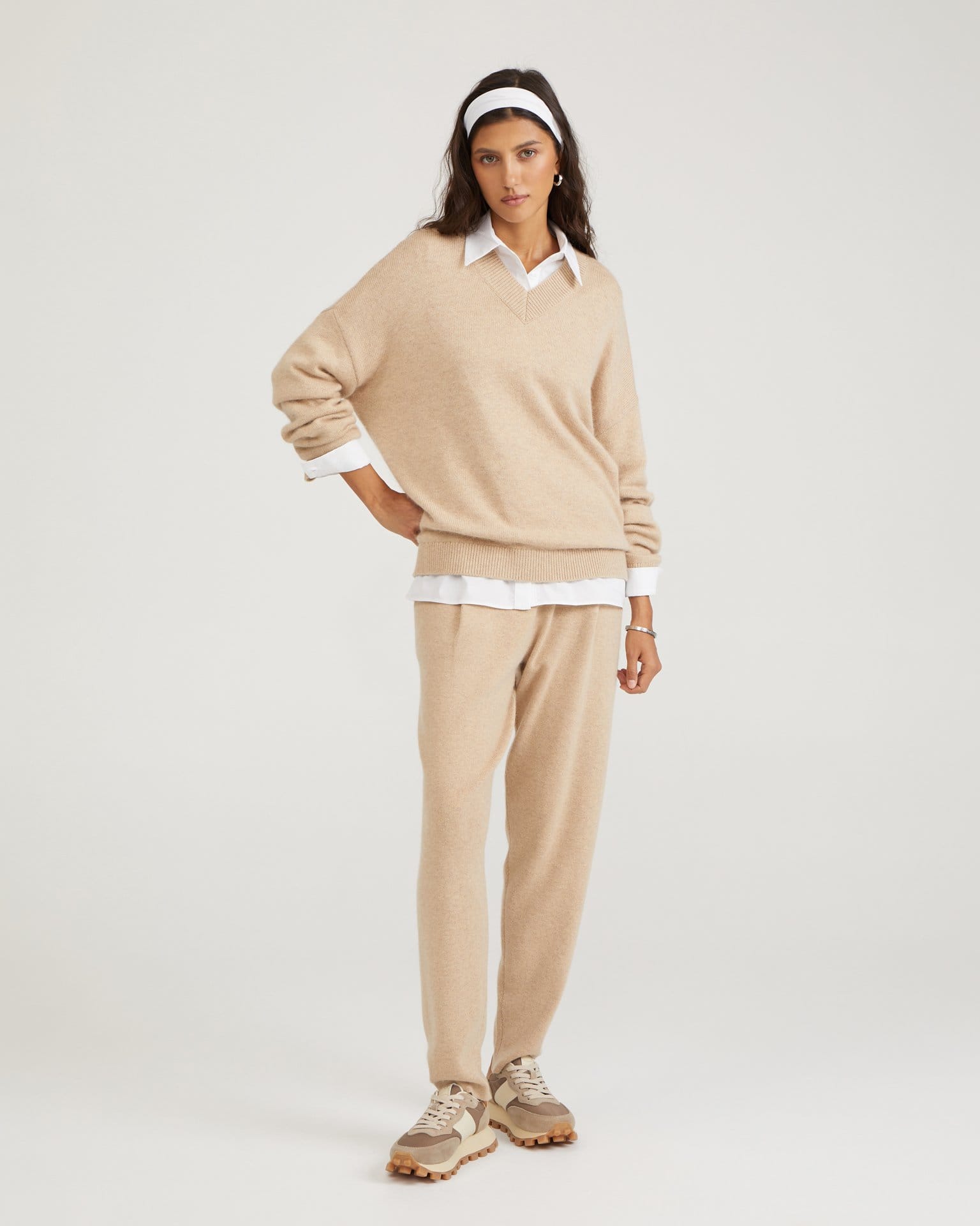 Вязаный костюм