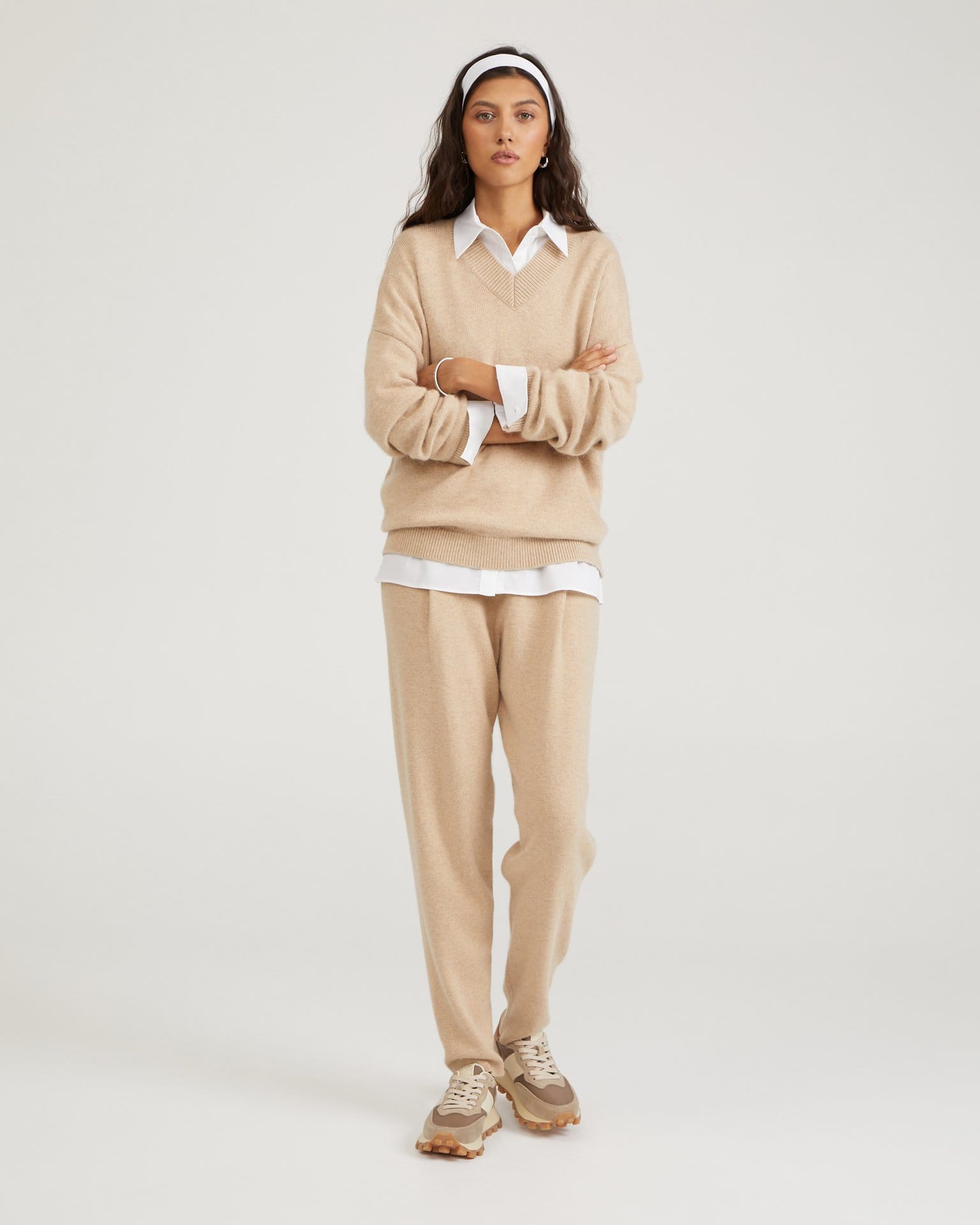 Вязаный костюм