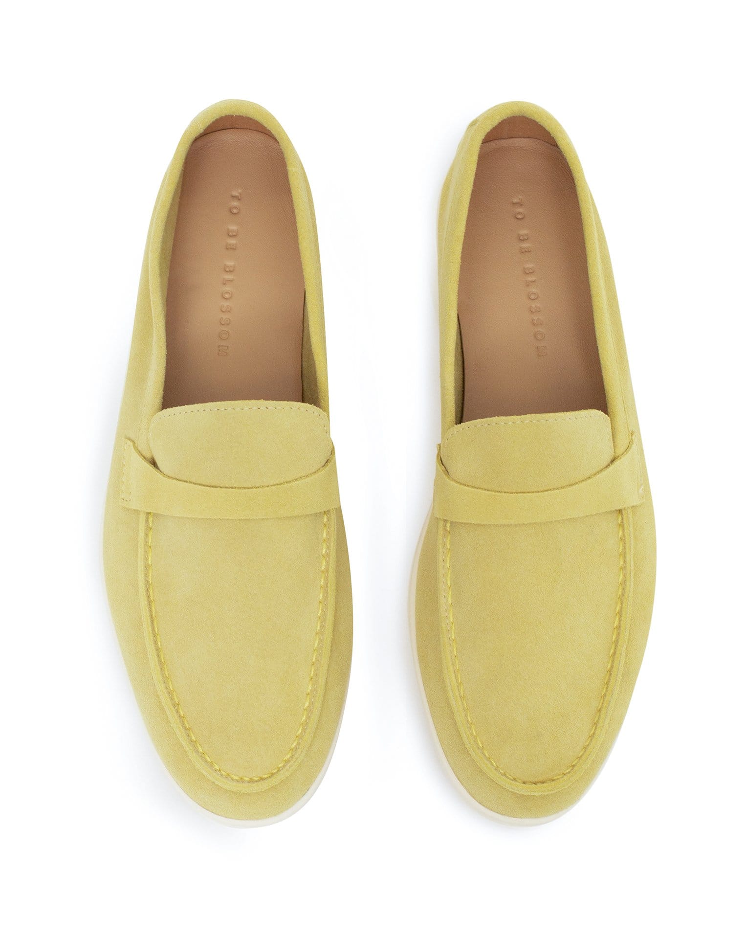 Лимонные лоферы