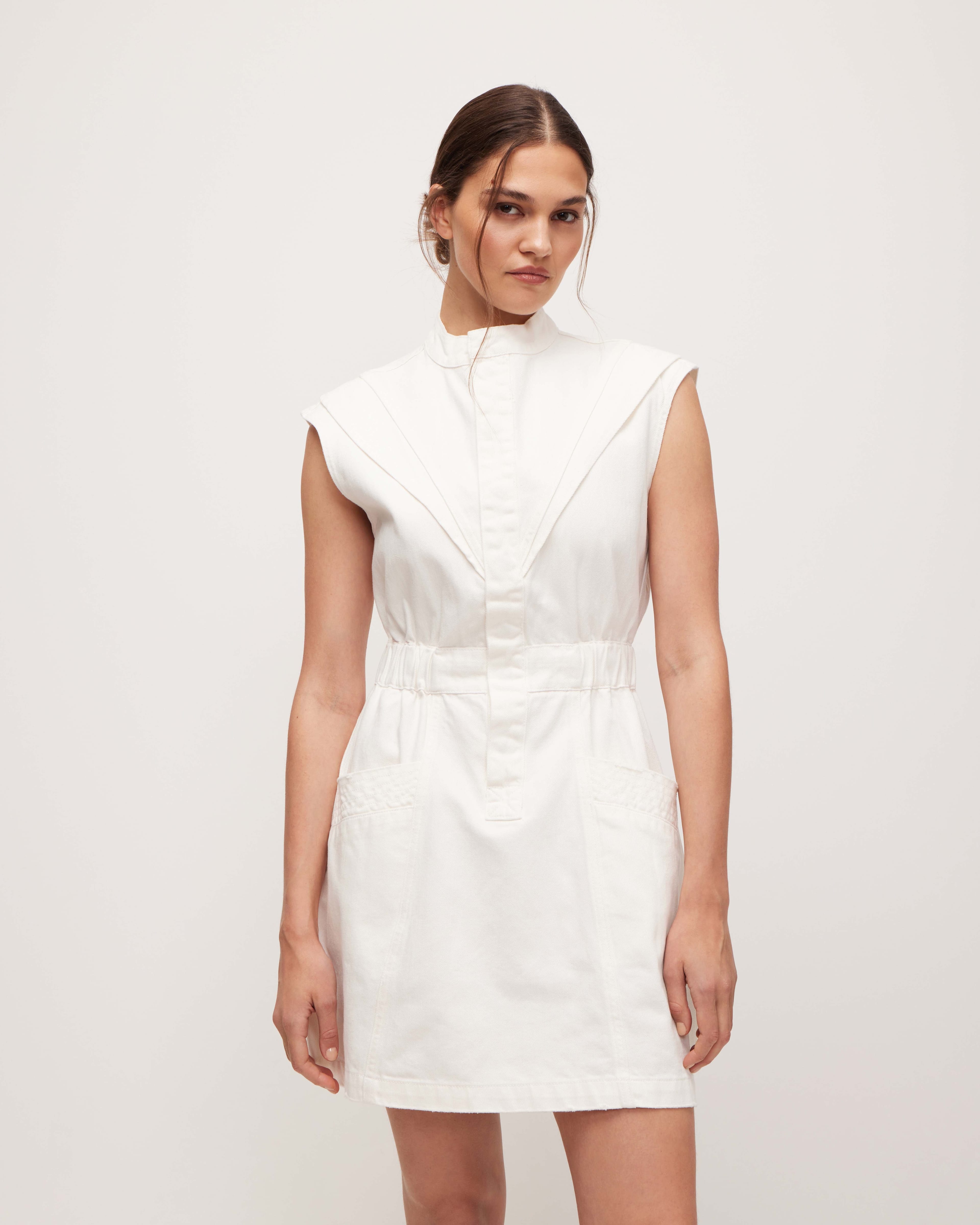 Джинсовое платье