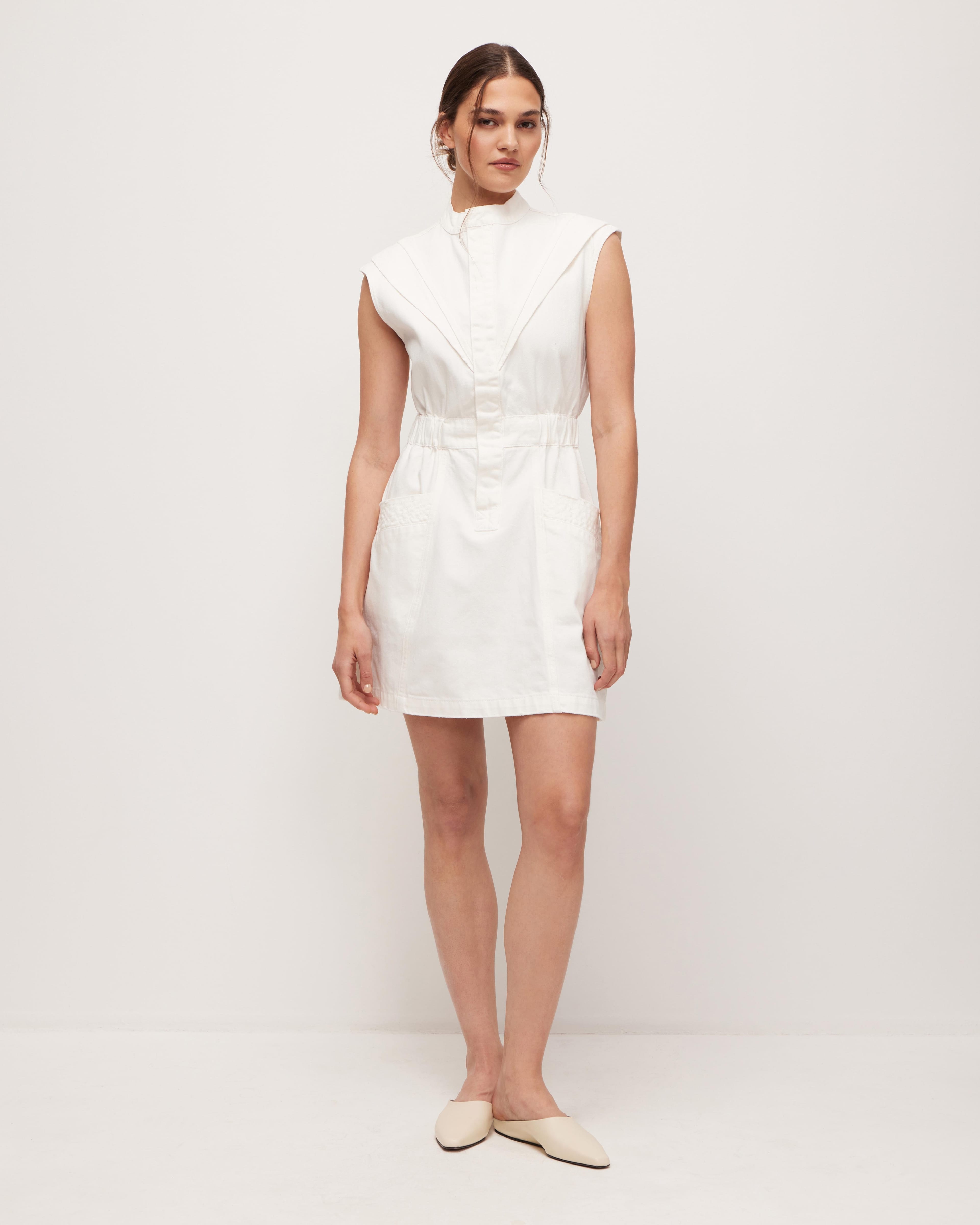 Джинсовое платье