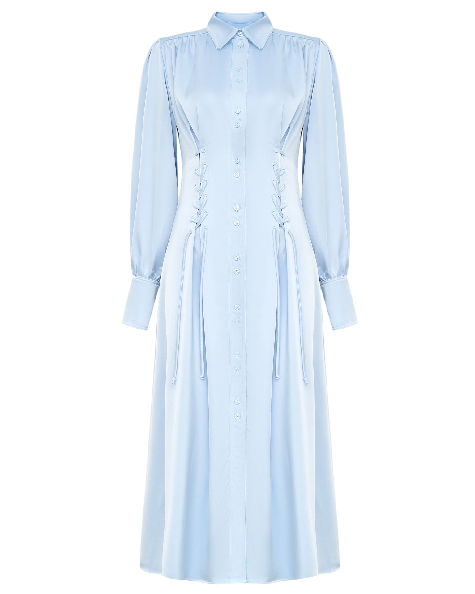 Платье со шнуровкой