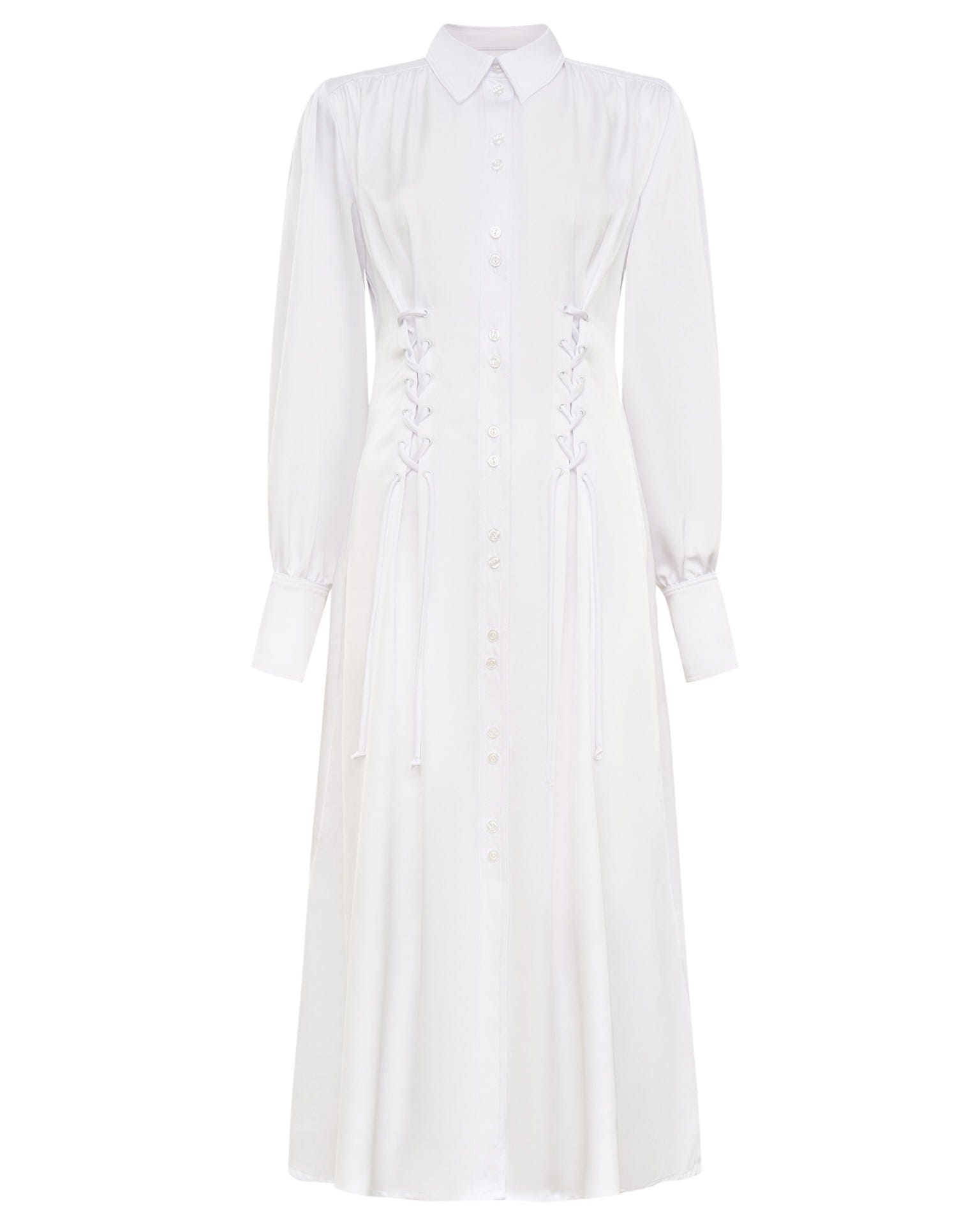 Платье со шнуровкой