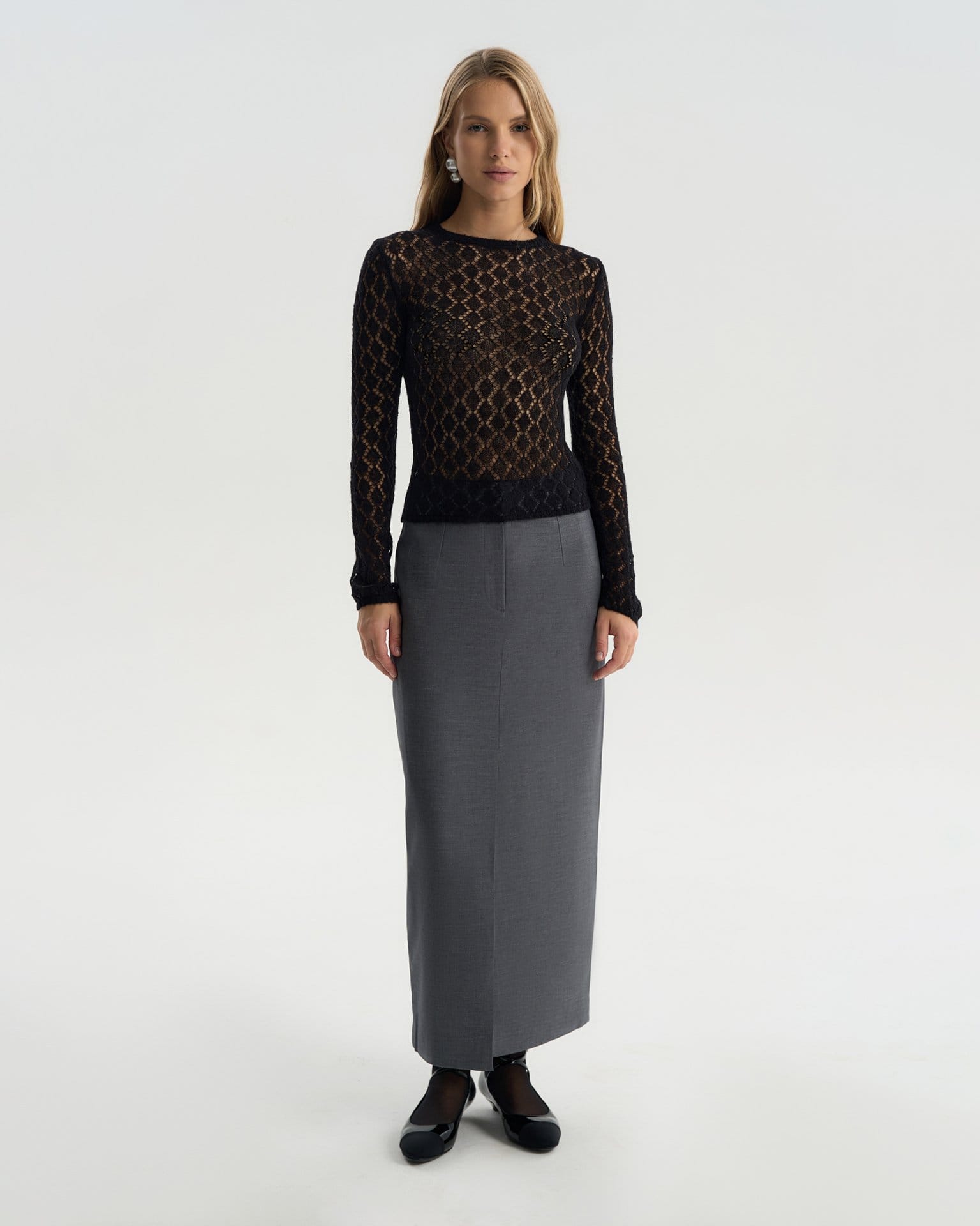 Джемпер из шерсти