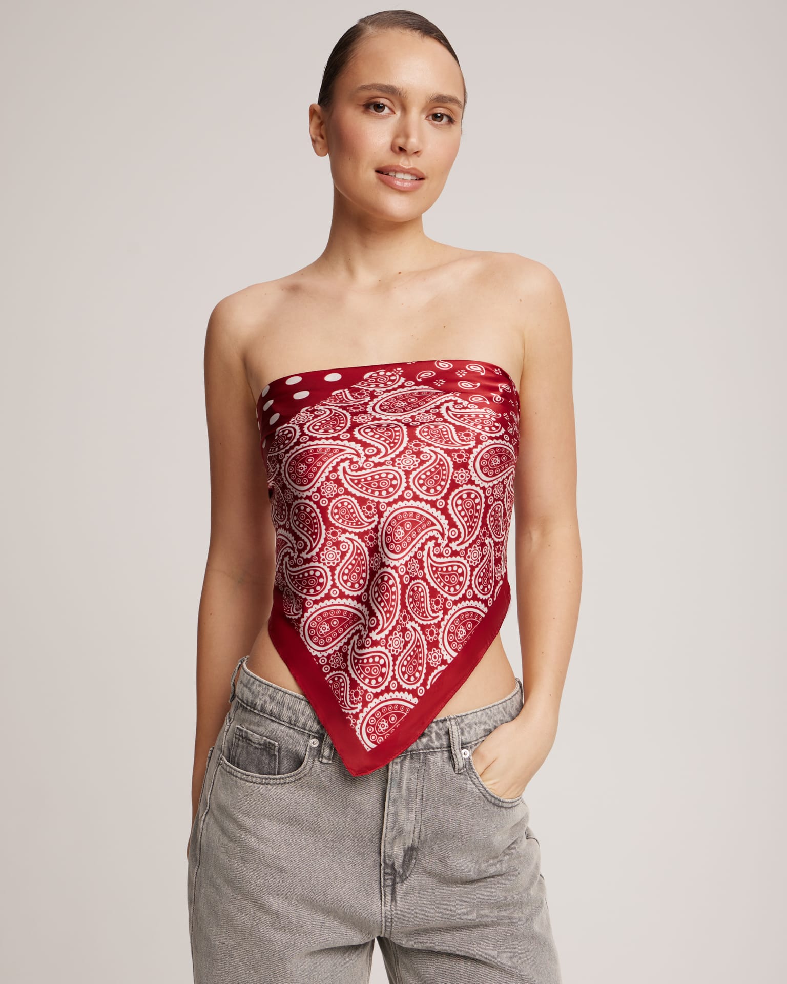 Платок в горох