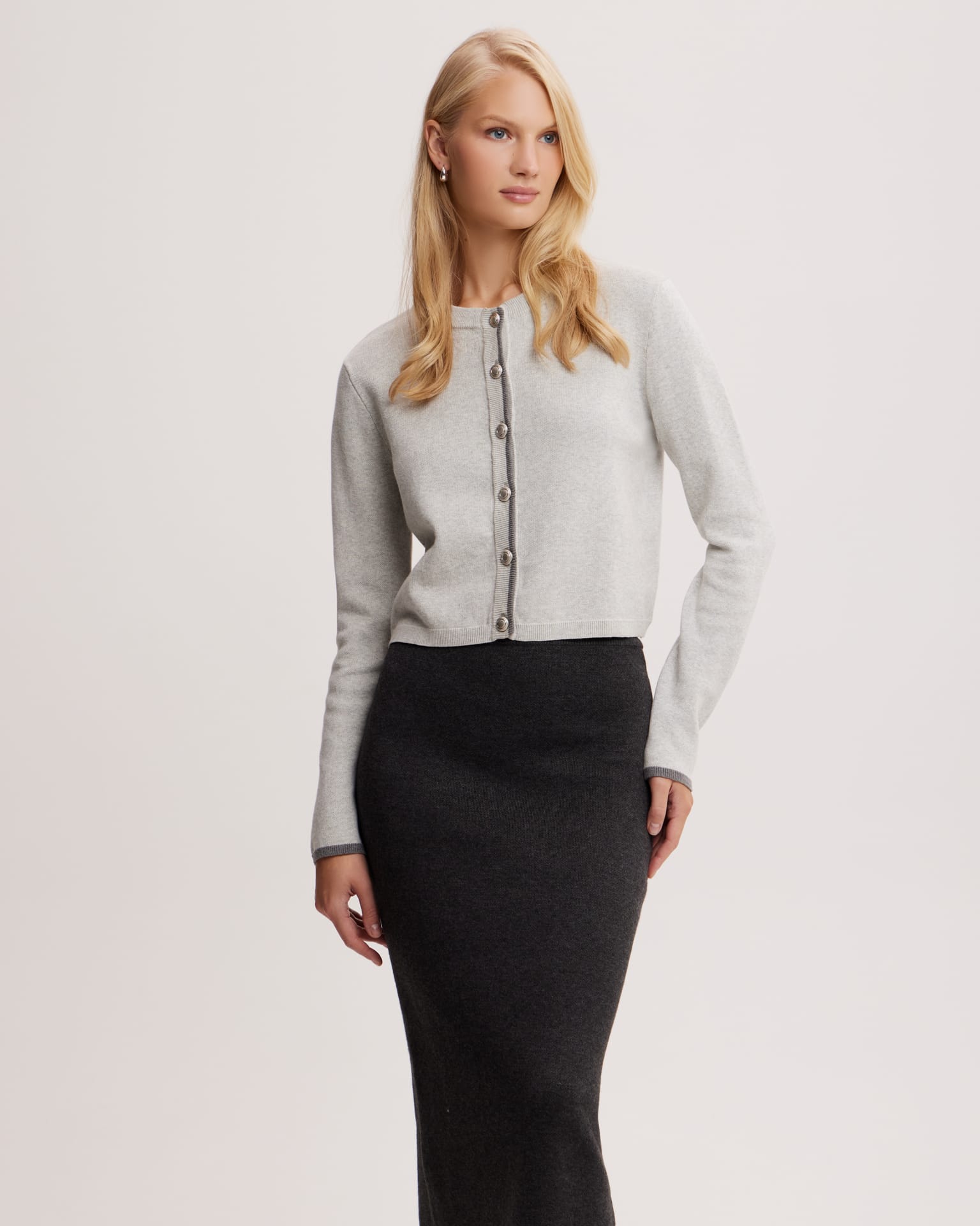 Укороченный кардиган