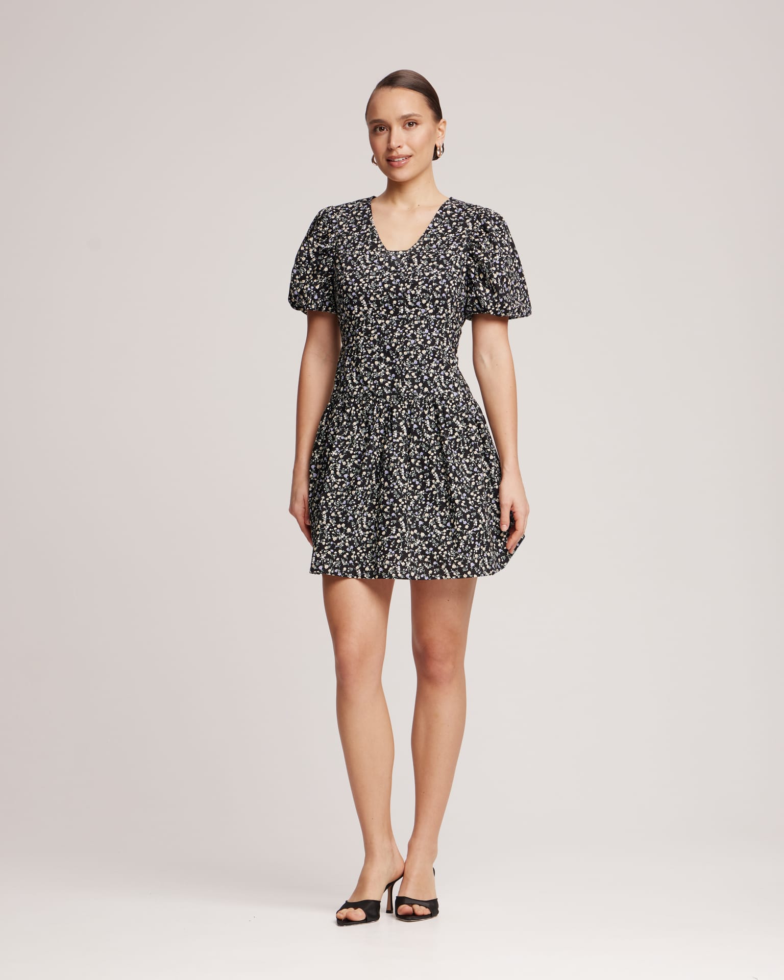 Цветочное платье