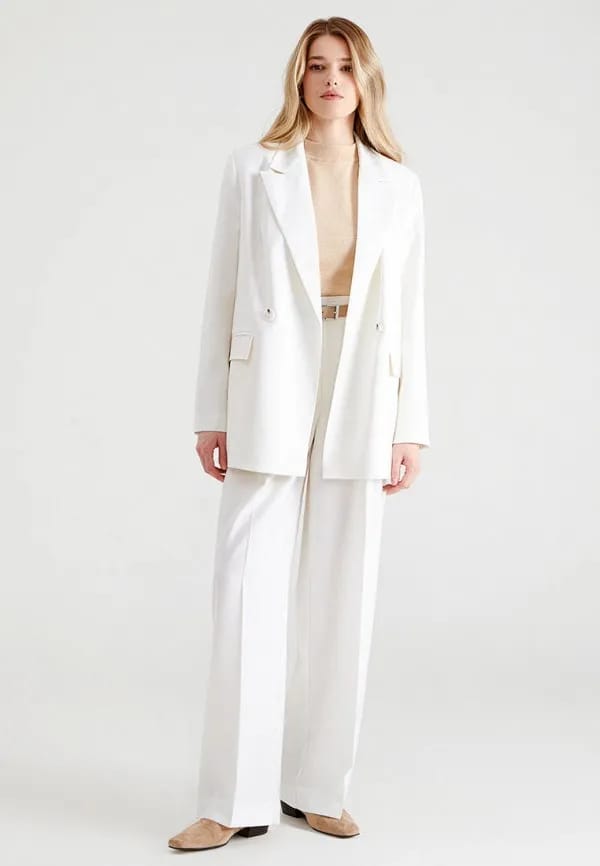 Брюки прямого кроя