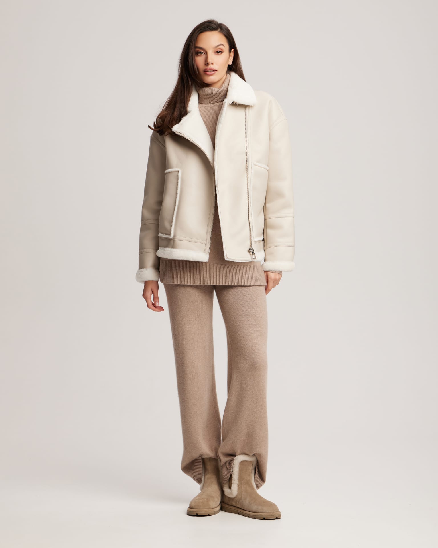 Дубленка из эко-кожи