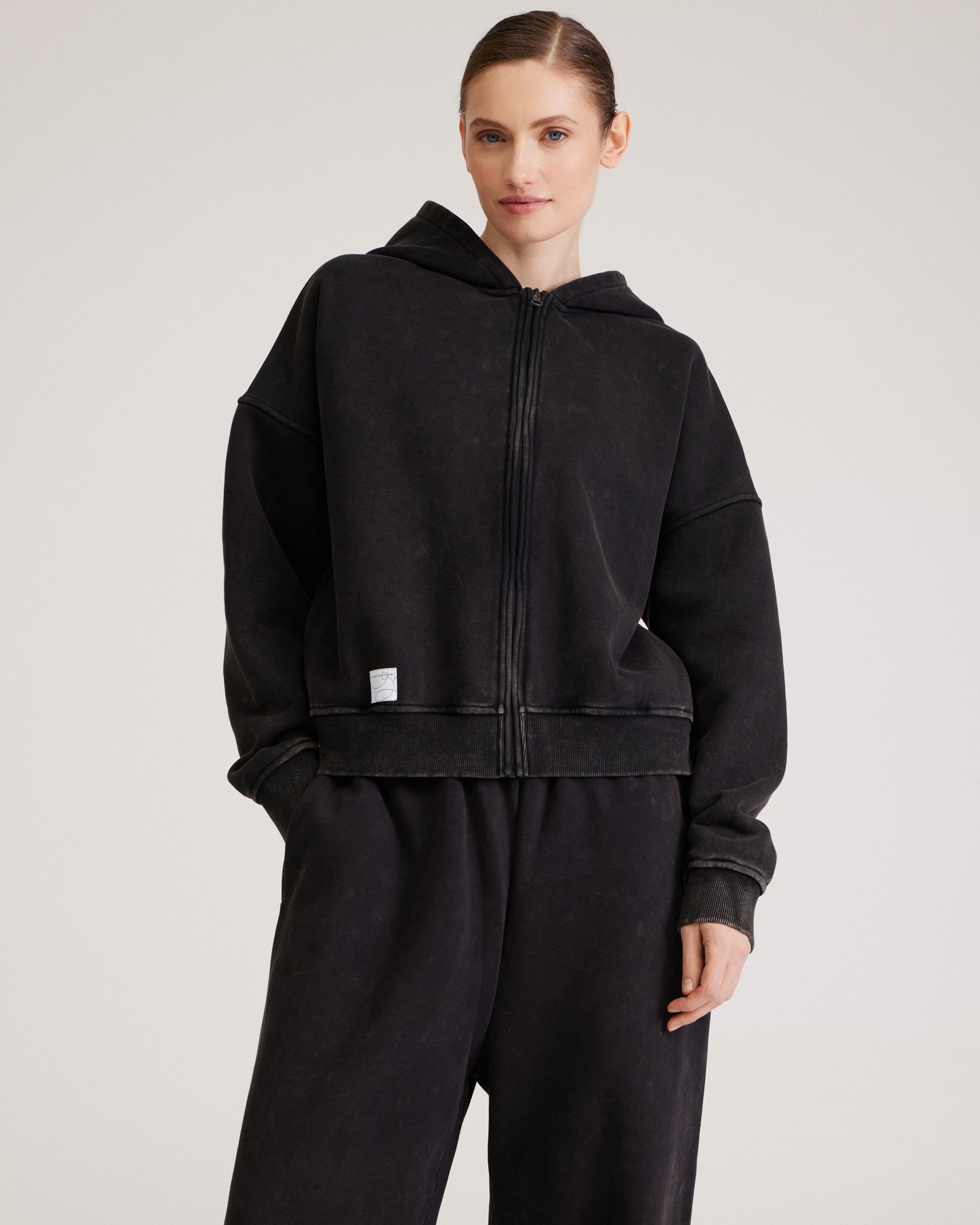 Oversize толстовка, Серый