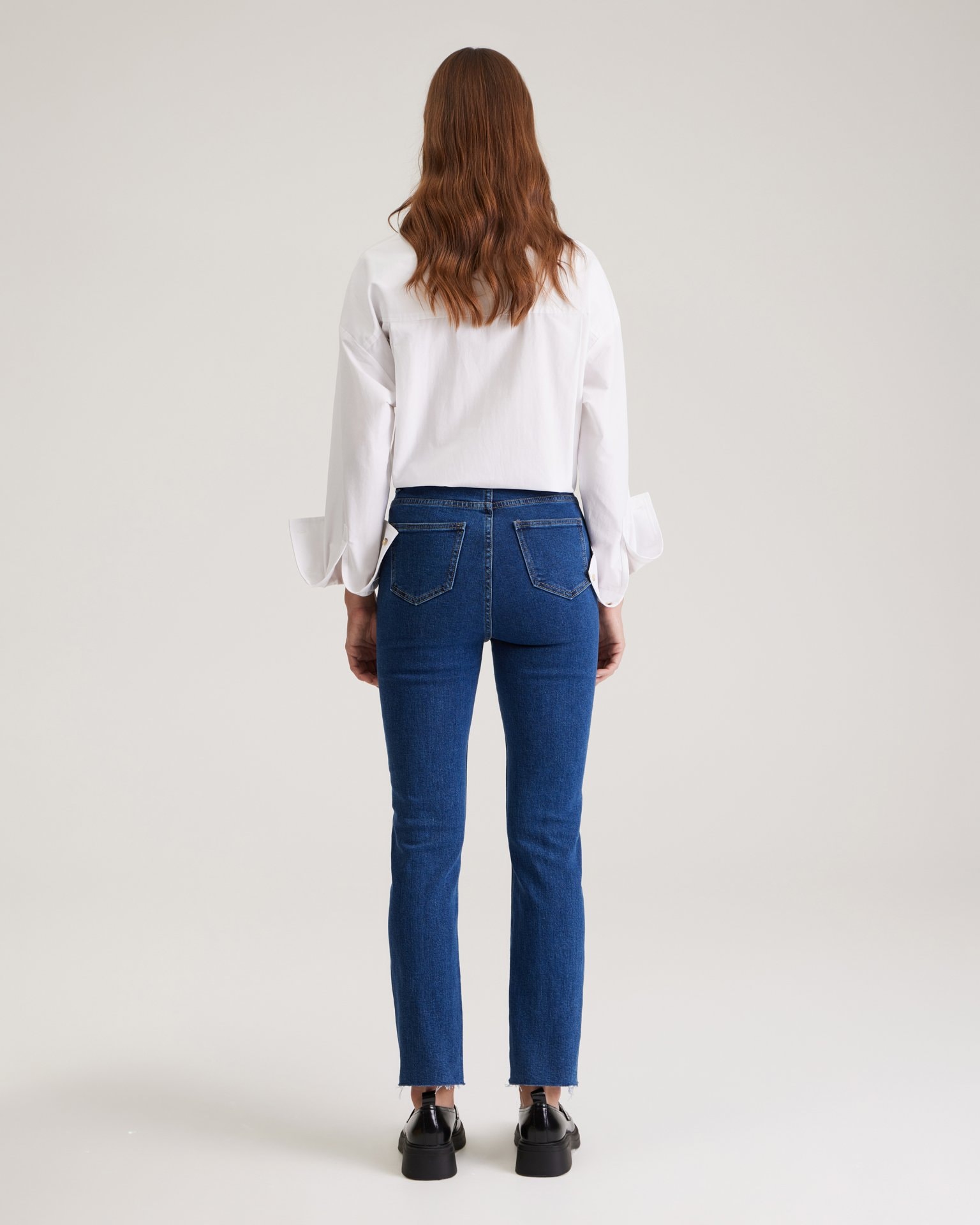 Джинсы skinny, Синий — фото 4