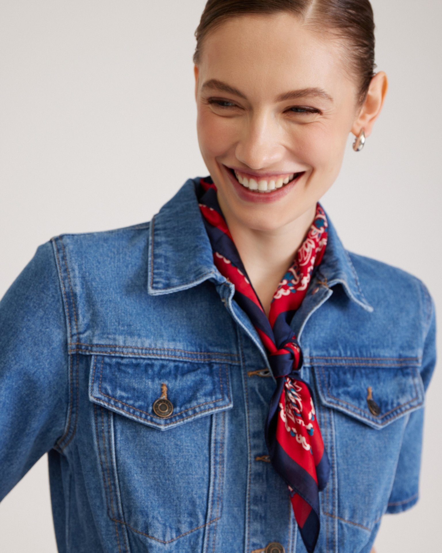 Атласный платок