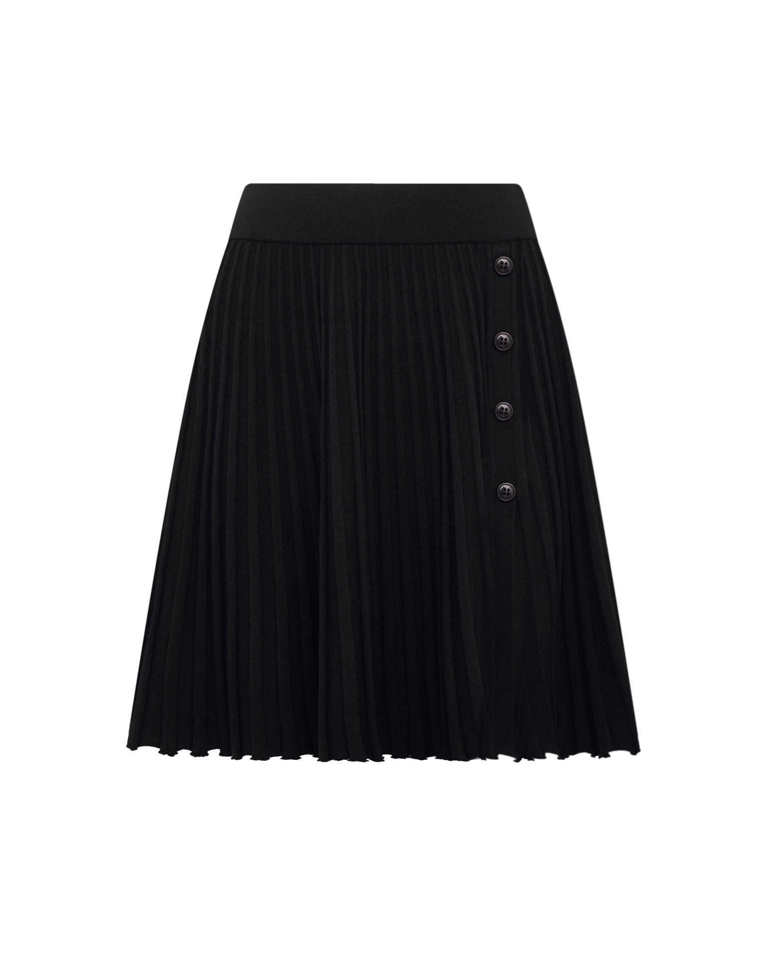 Трикотажная мини-юбка