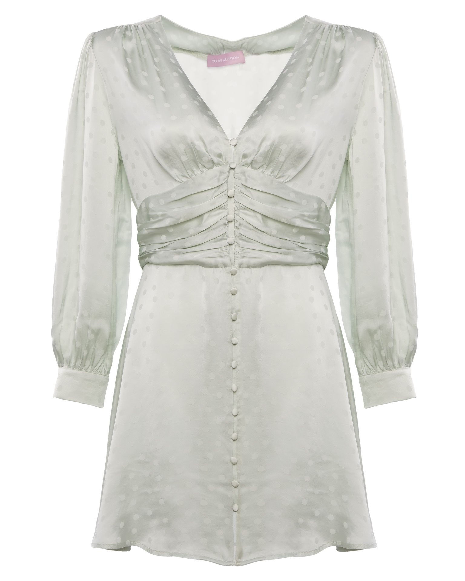 Платье мини из вискозы