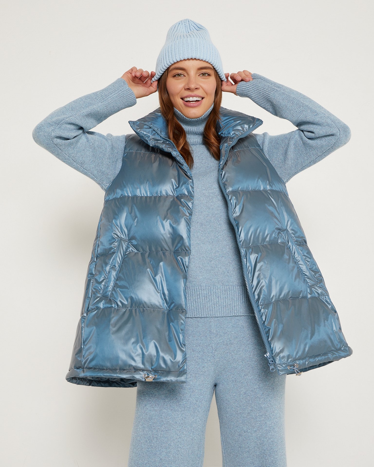 Жилет oversize кроя
