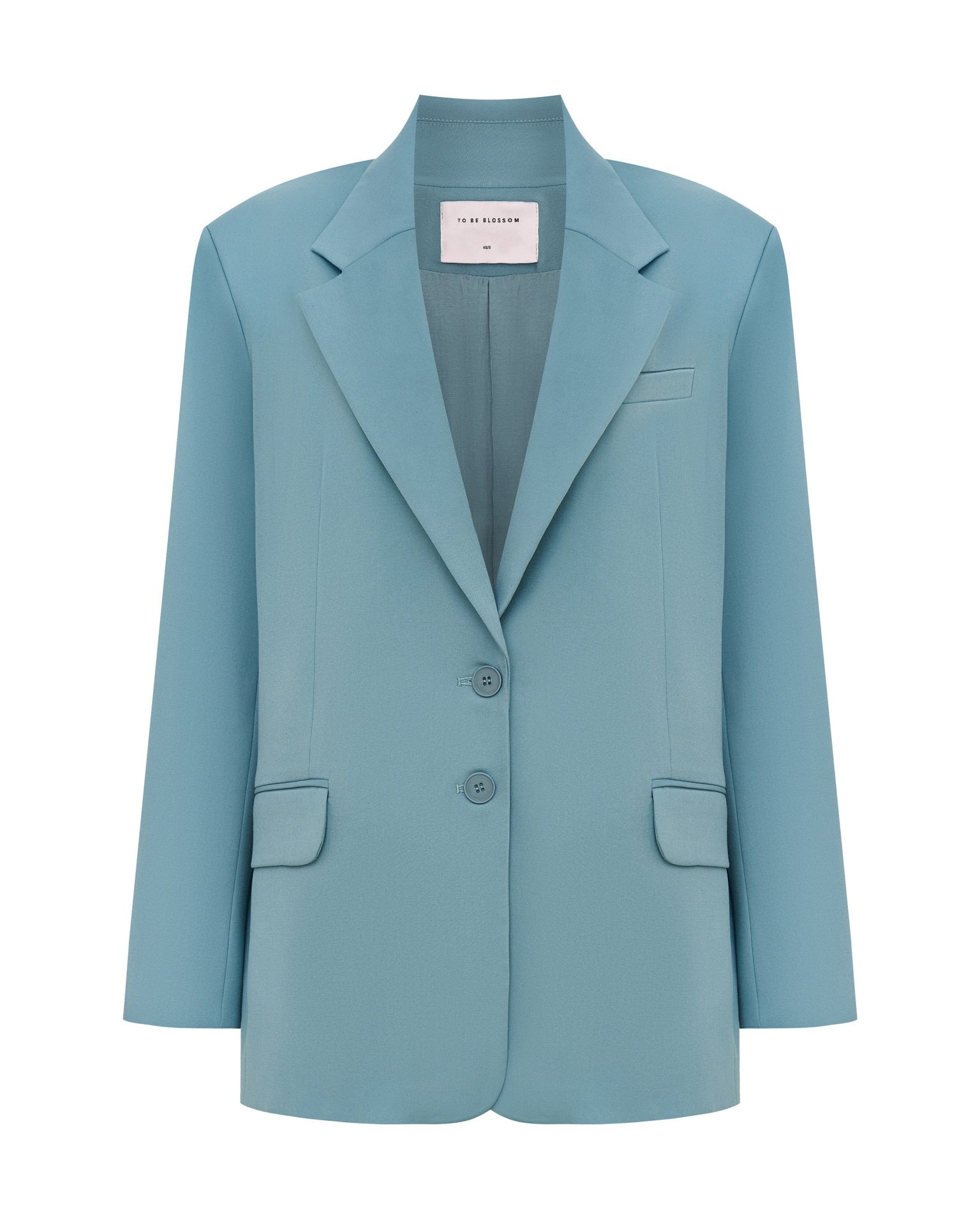 Жакет в цвете тиффани