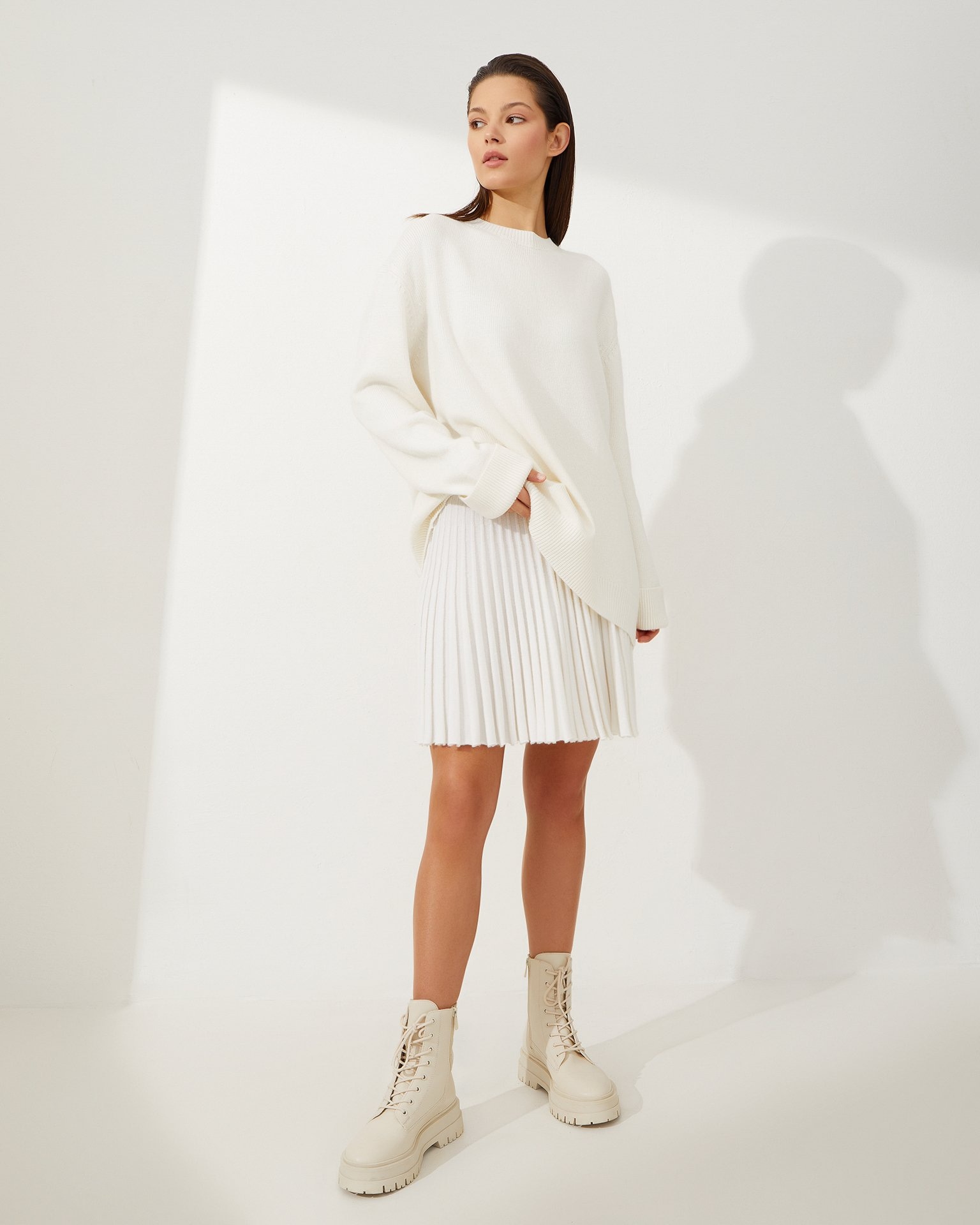 Юбка из кашемира