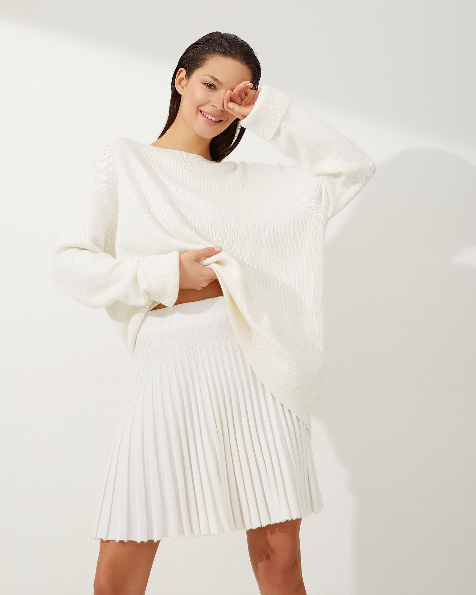 Юбка из кашемира