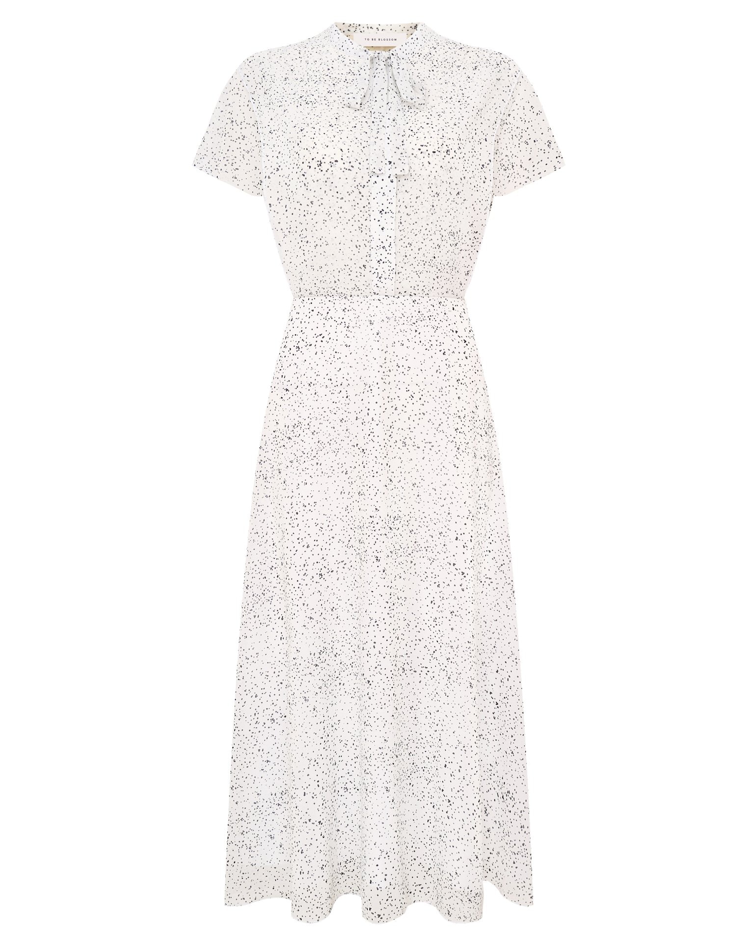 Платье с бантом