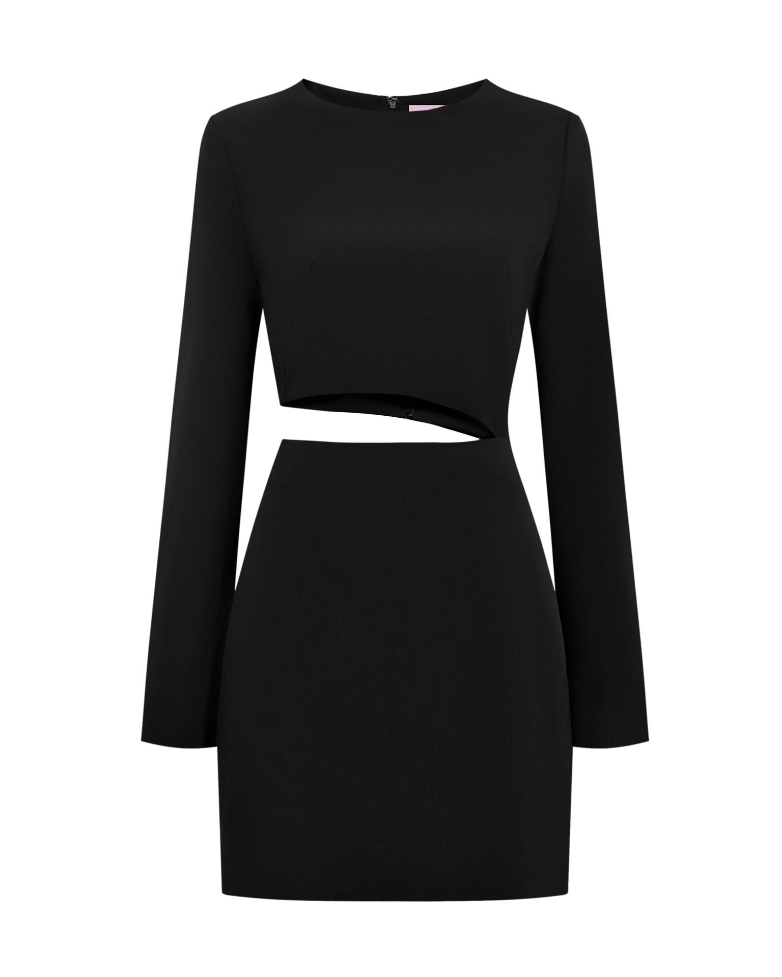 Платье с разрезом на талии