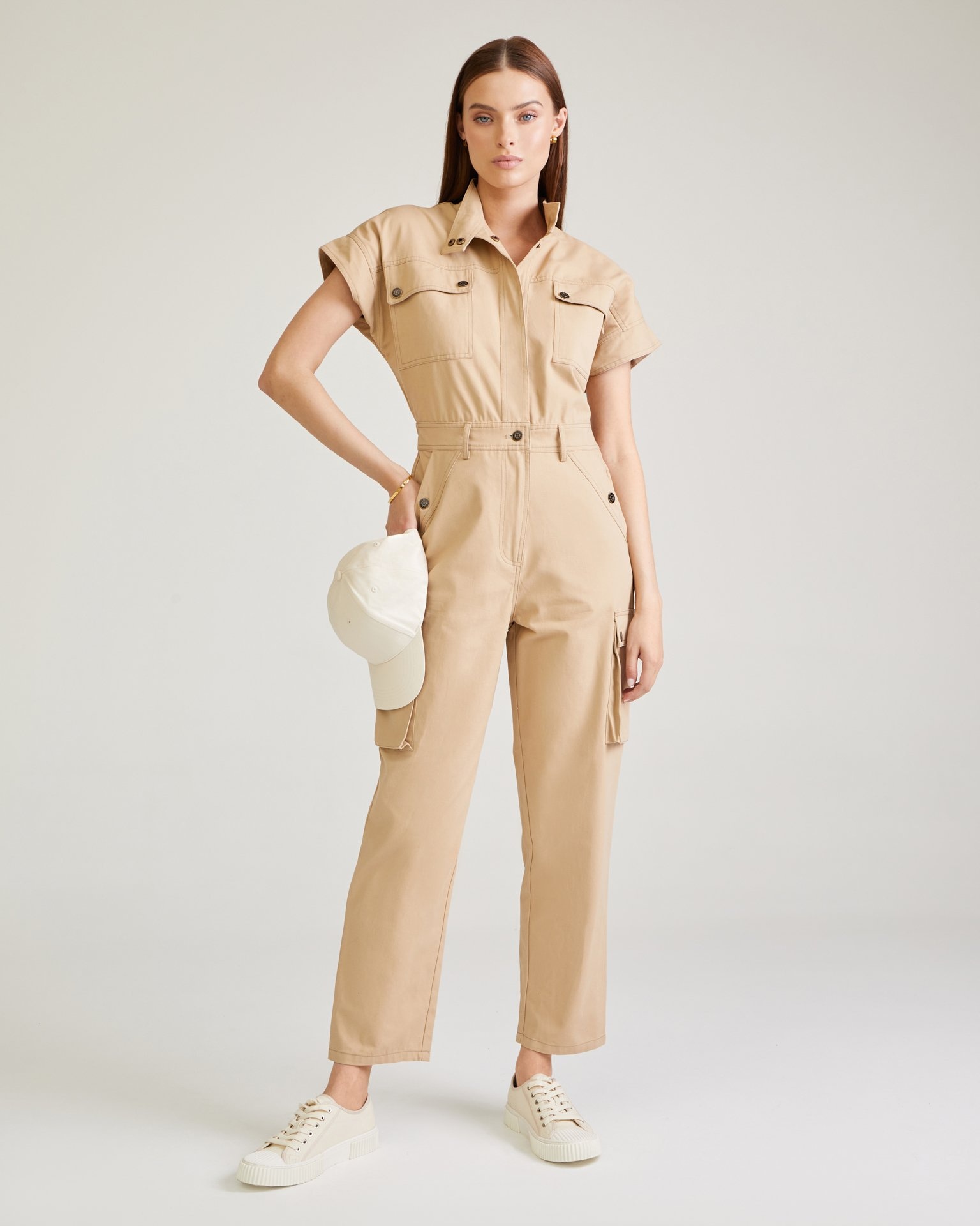 Комбинезон с карманами