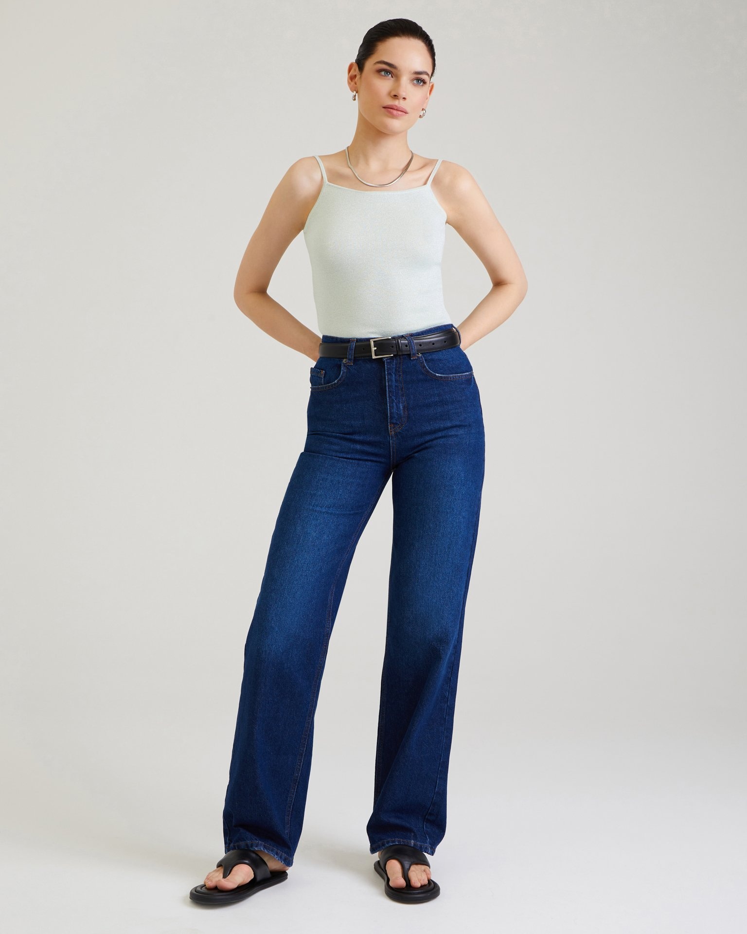 Топ прямого кроя