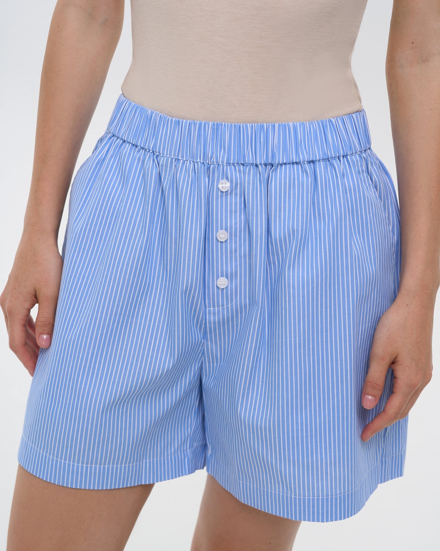 Шорты прямого кроя