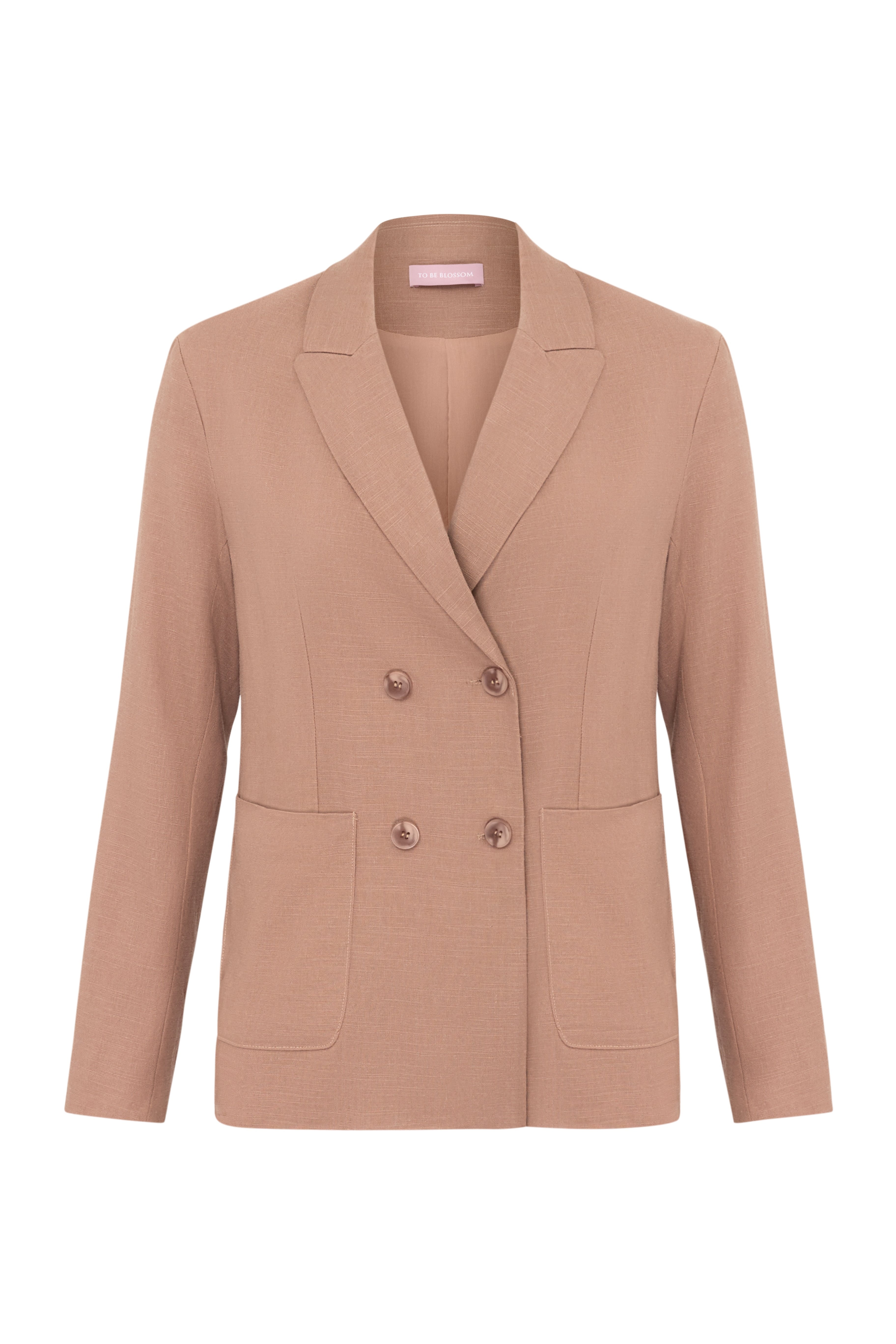 Льняной жакет