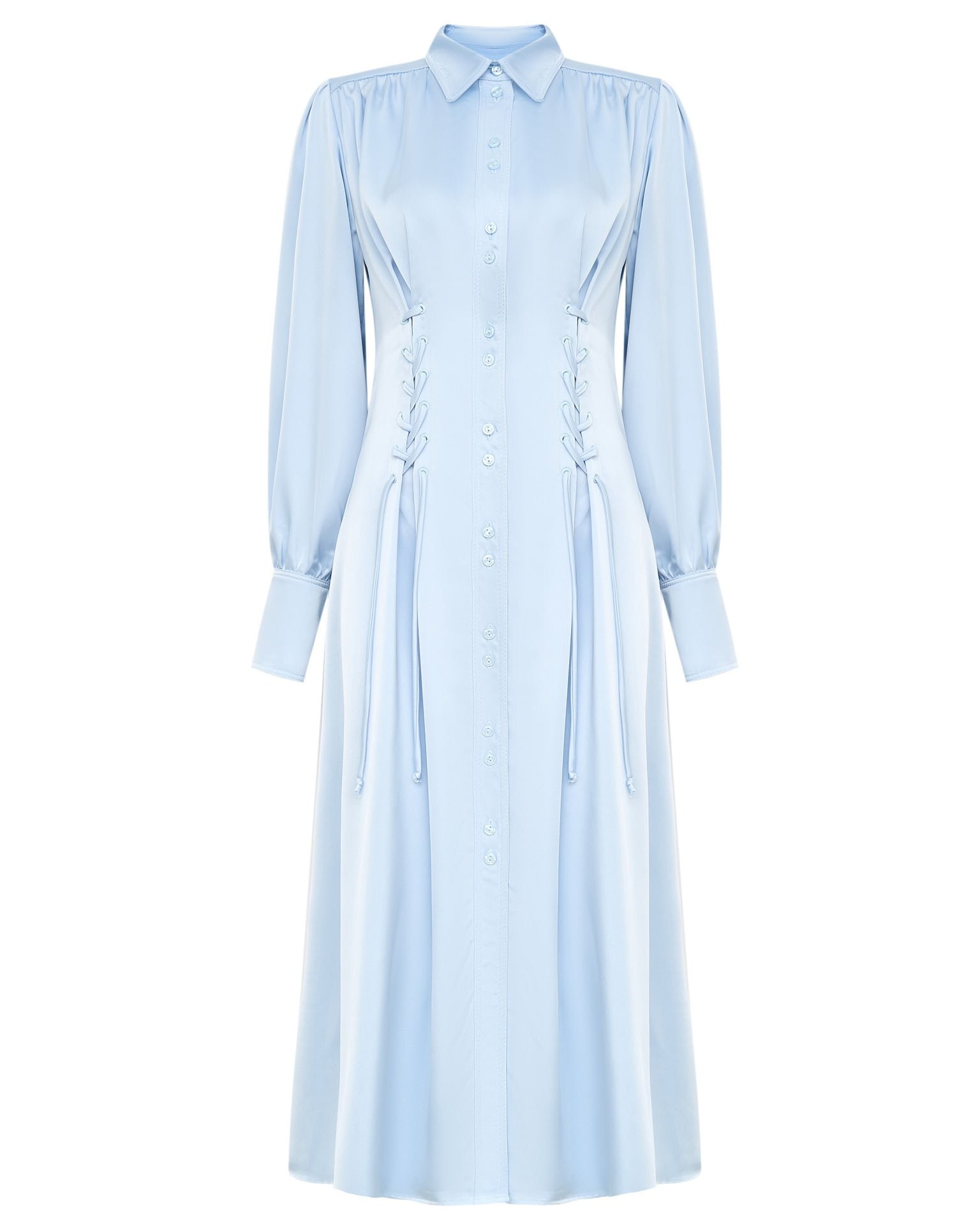 Платье со шнуровкой