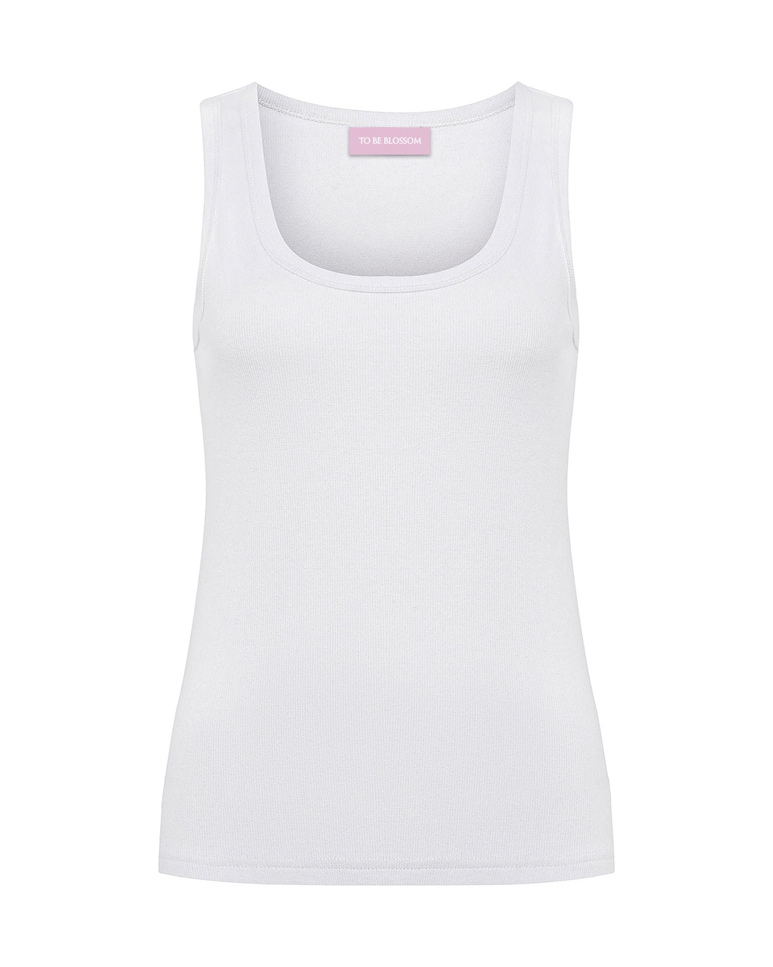 Топ белого цвета