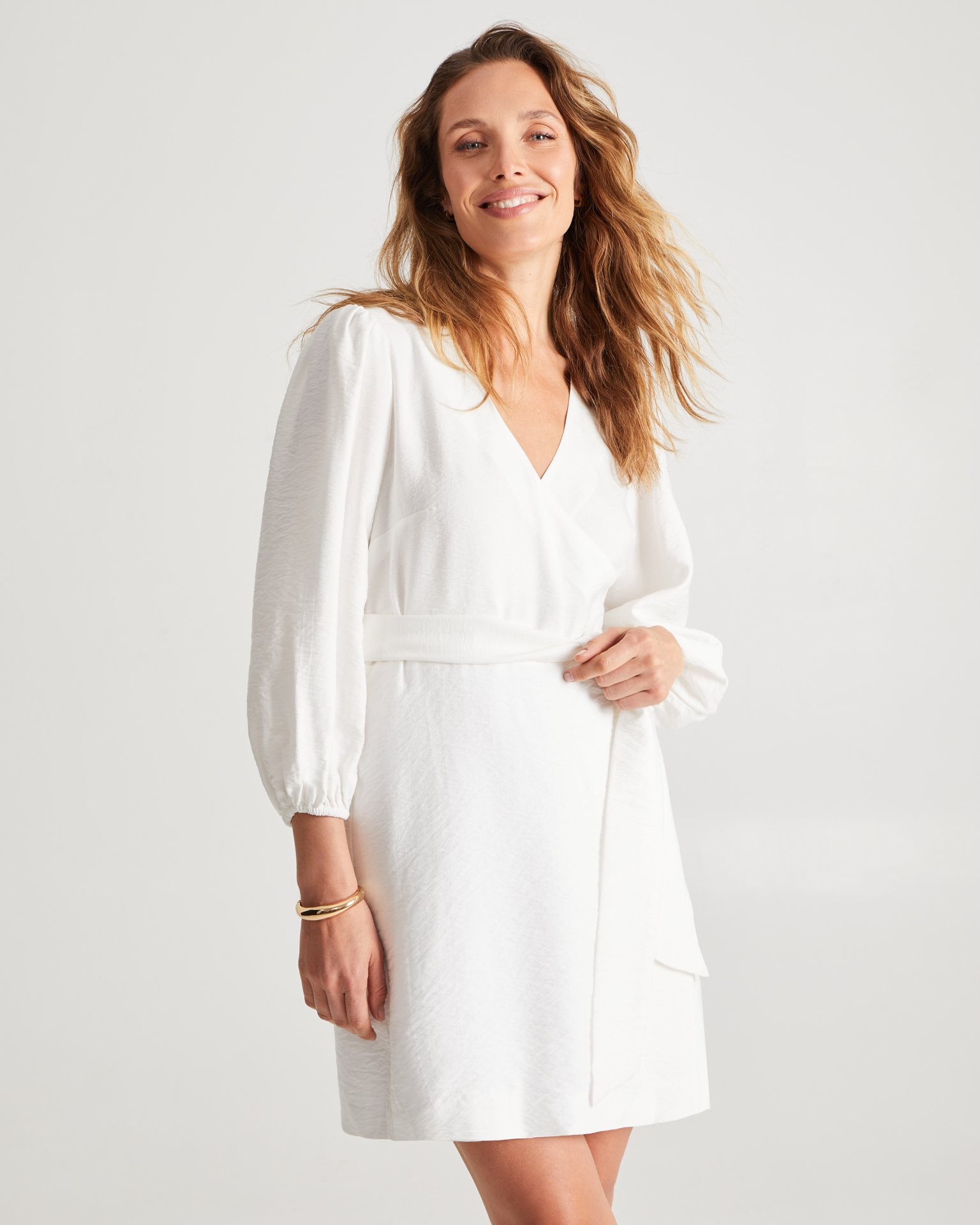 Платье с запахом