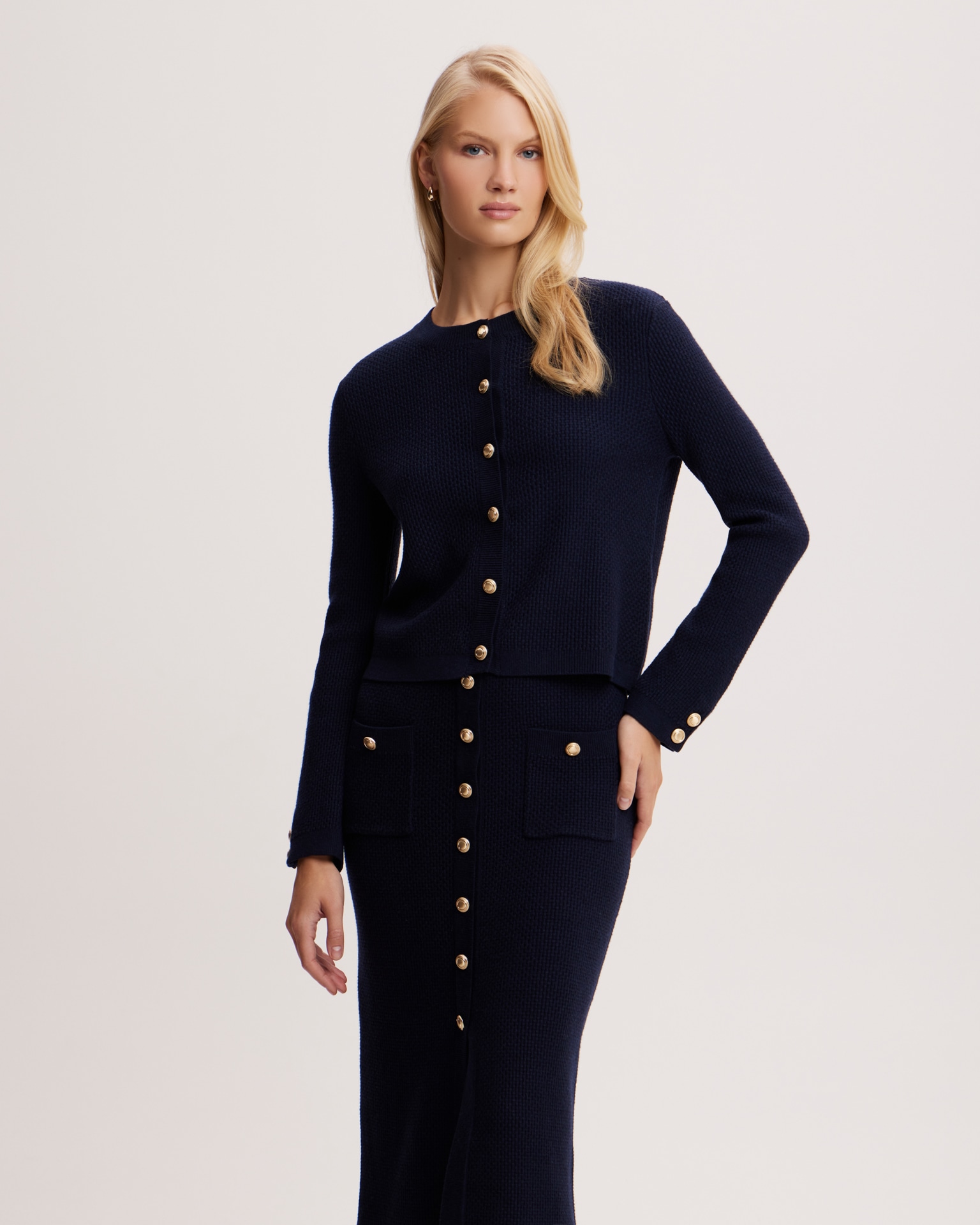 Кардиган из шерсти мериноса