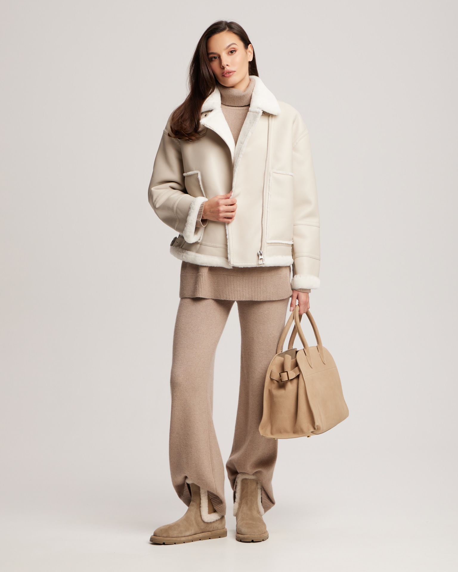 Дубленка из эко-кожи