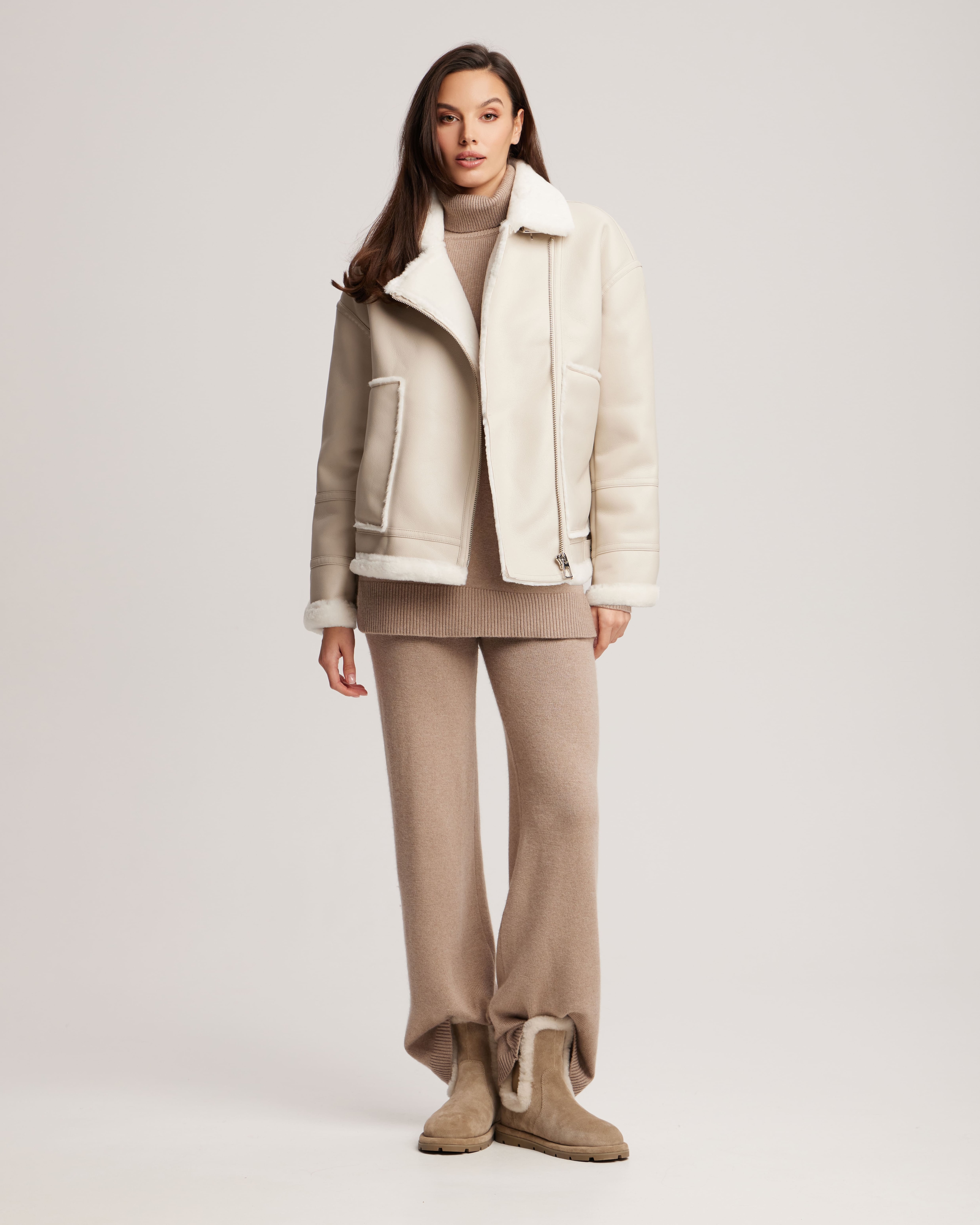 Дубленка из эко-кожи