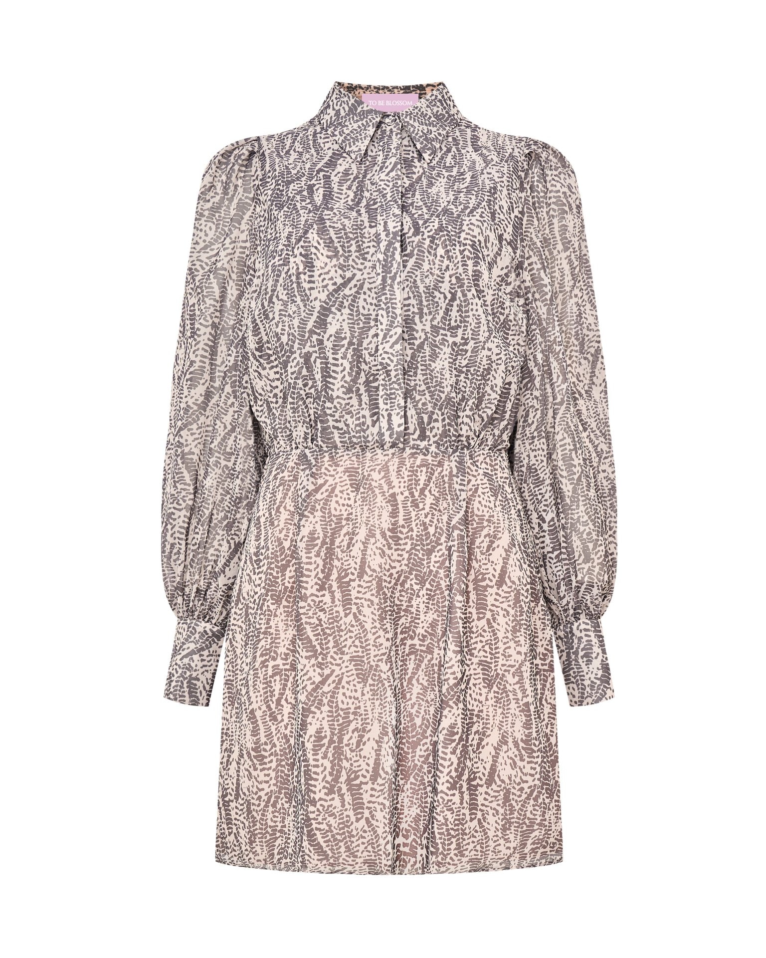 Платье с принтом