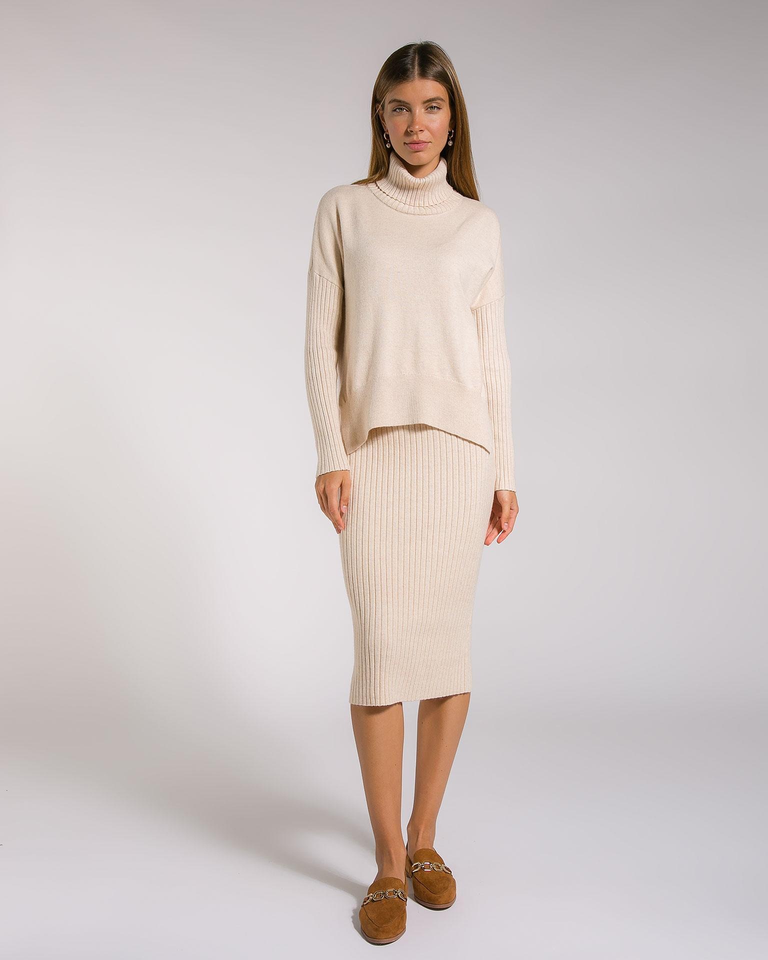 Костюм в стиле smart casual, Бежевый — фото 2