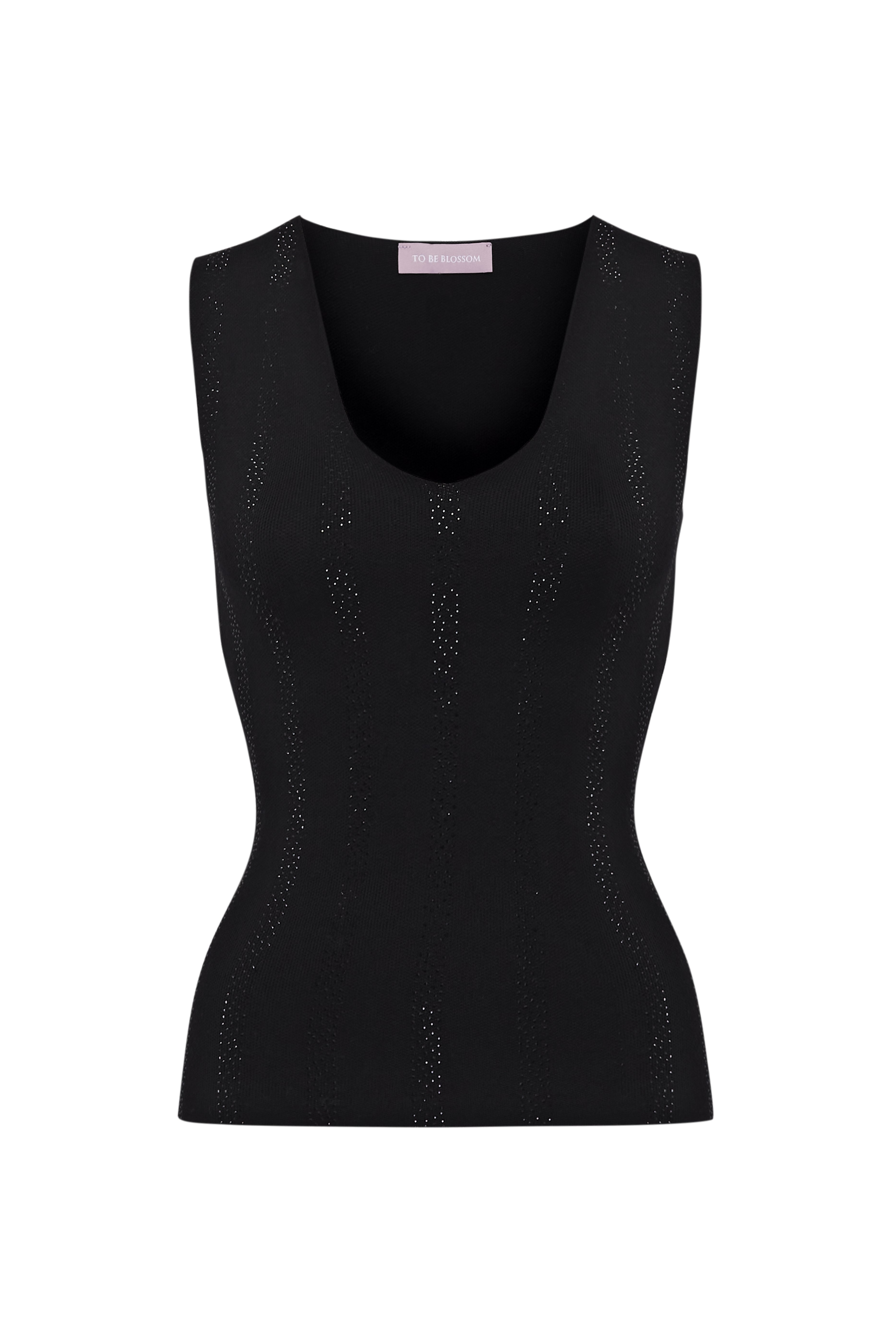 Топ с широкими бретелями