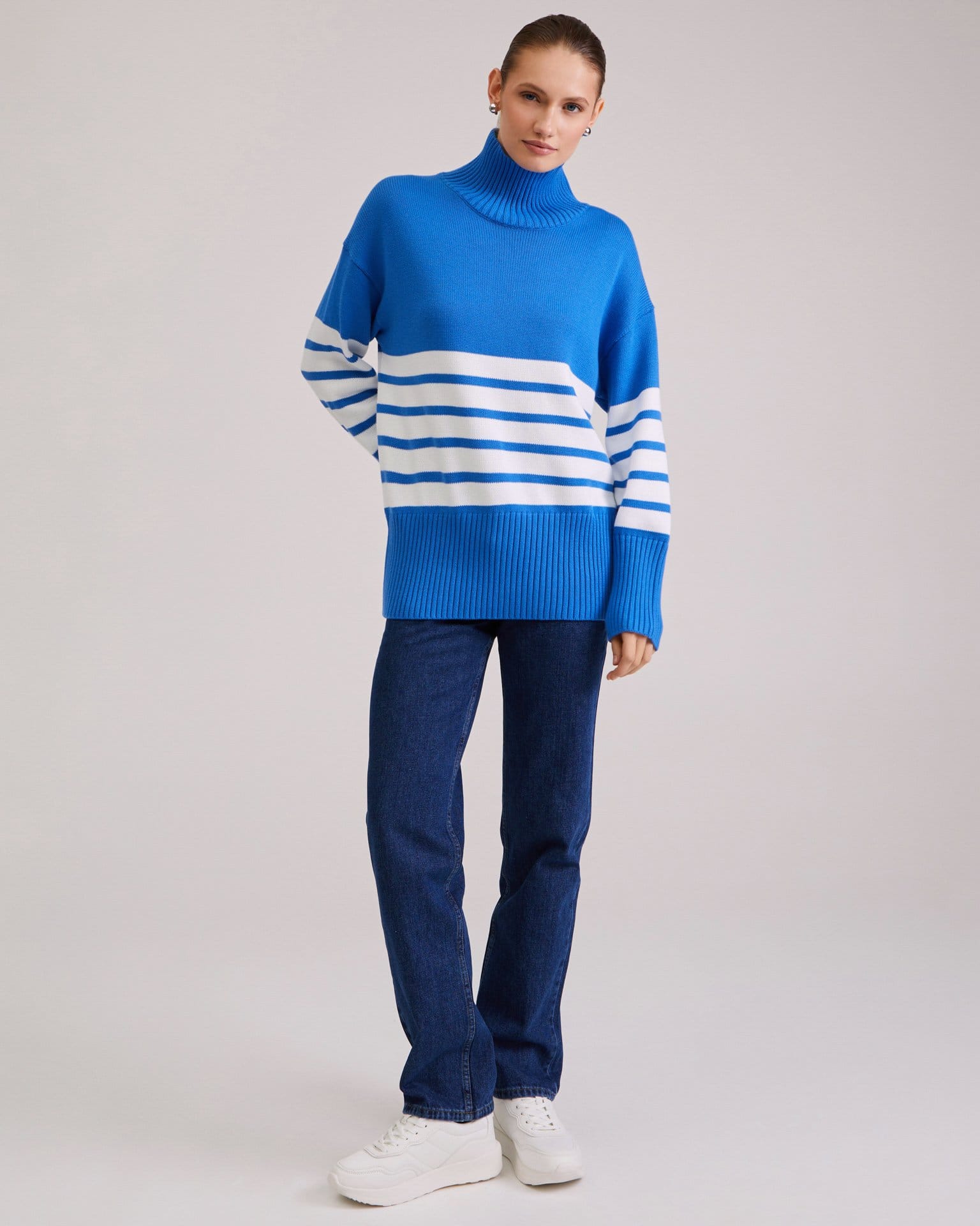 Джемпер в полоску